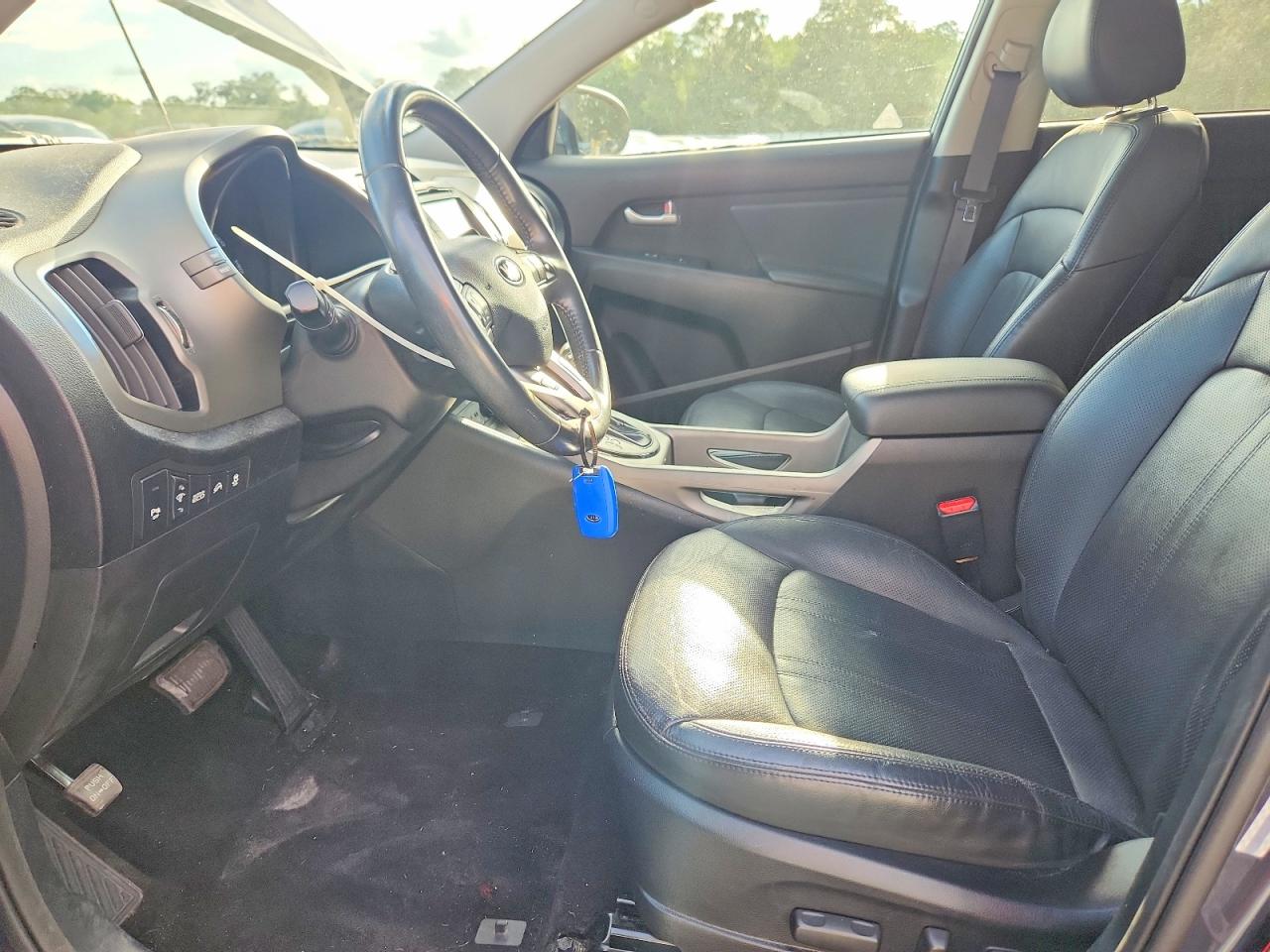 2014 Kia Sportage Ex Gray vin: KNDPC3AC6E7562144