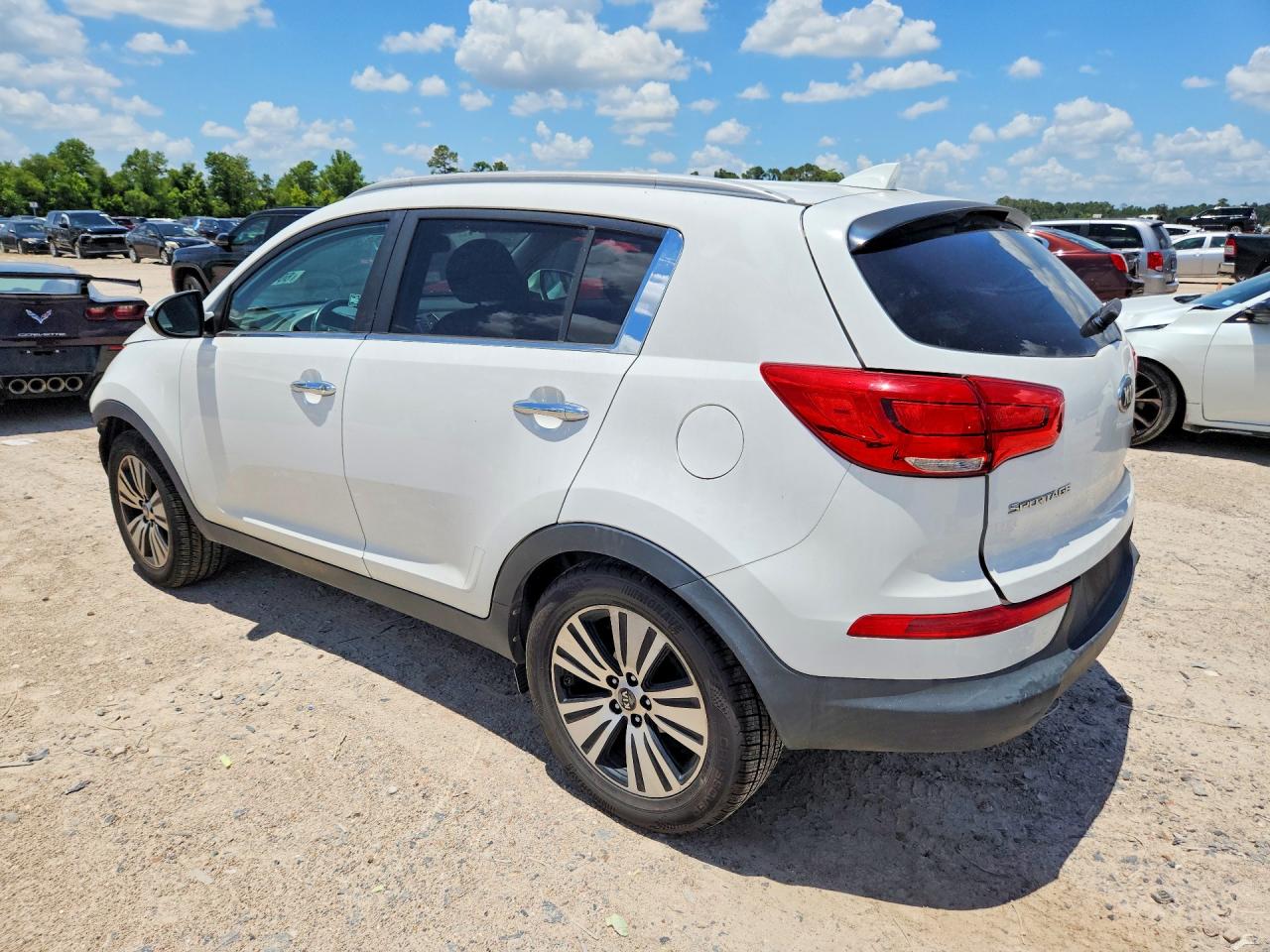 2015 Kia Sportage Ex Белый vin: KNDPC3AC6F7670412