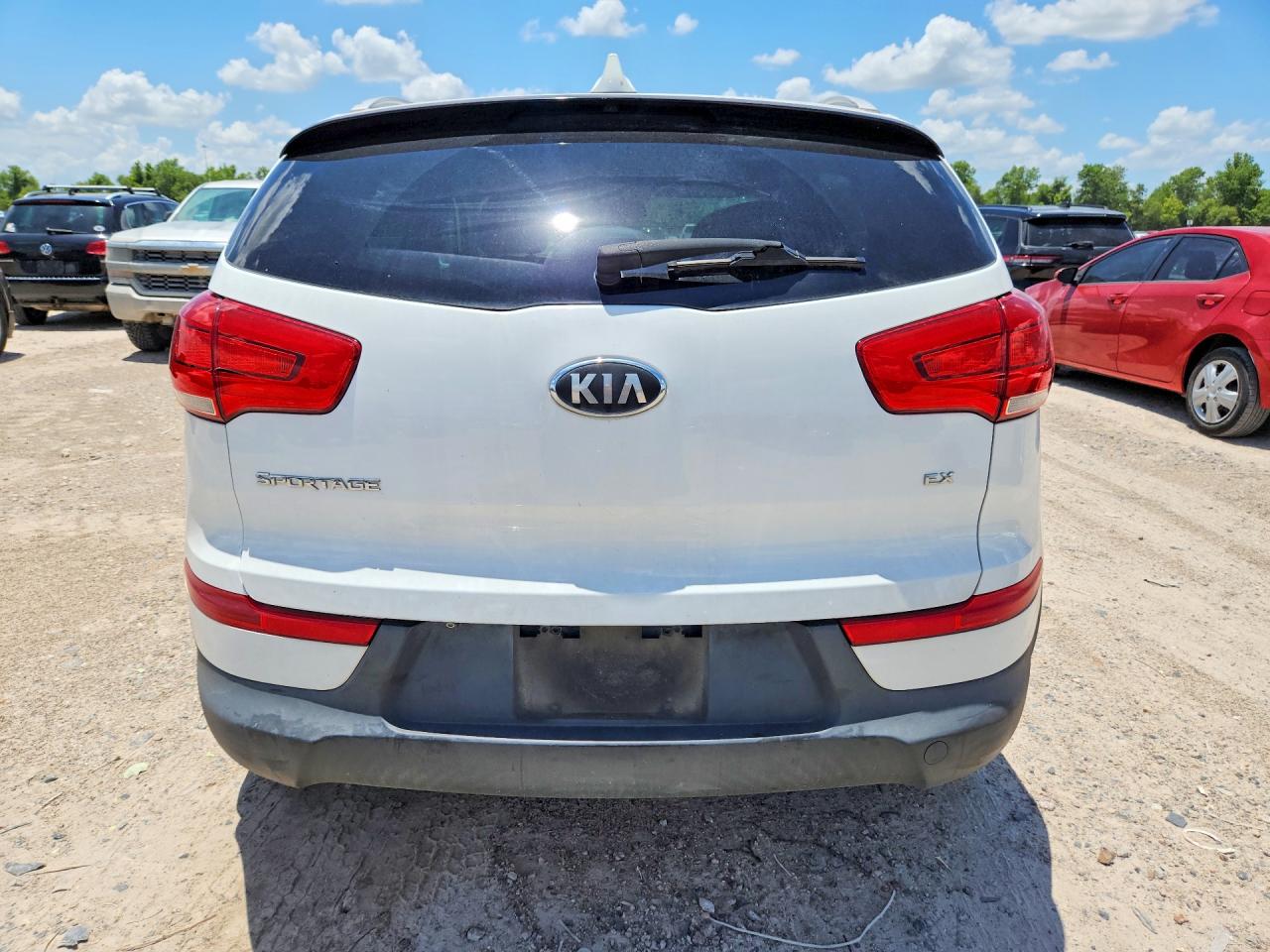 2015 Kia Sportage Ex Белый vin: KNDPC3AC6F7670412