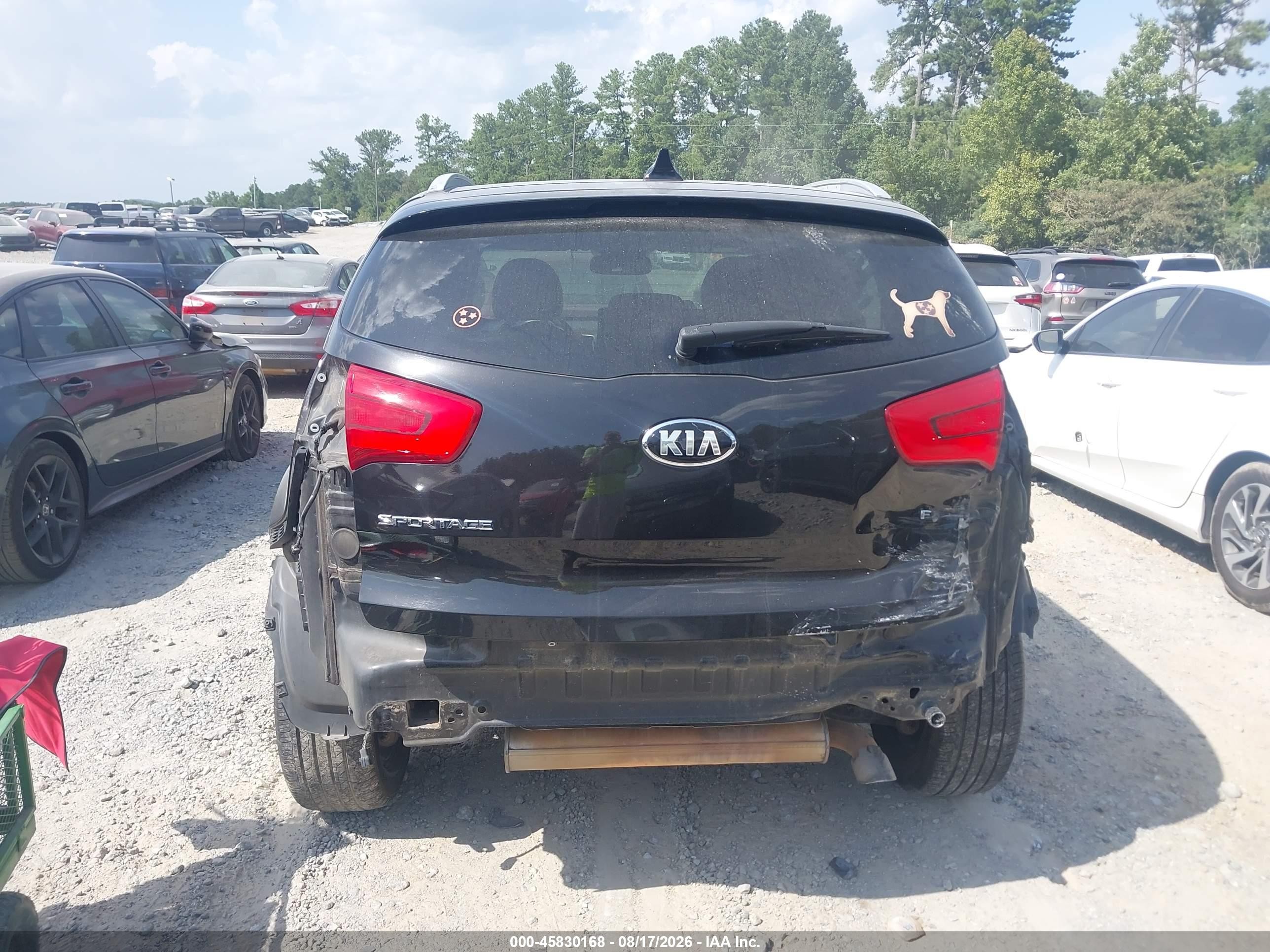 2015 Kia Sportage Ex Черный vin: KNDPC3AC6F7677005