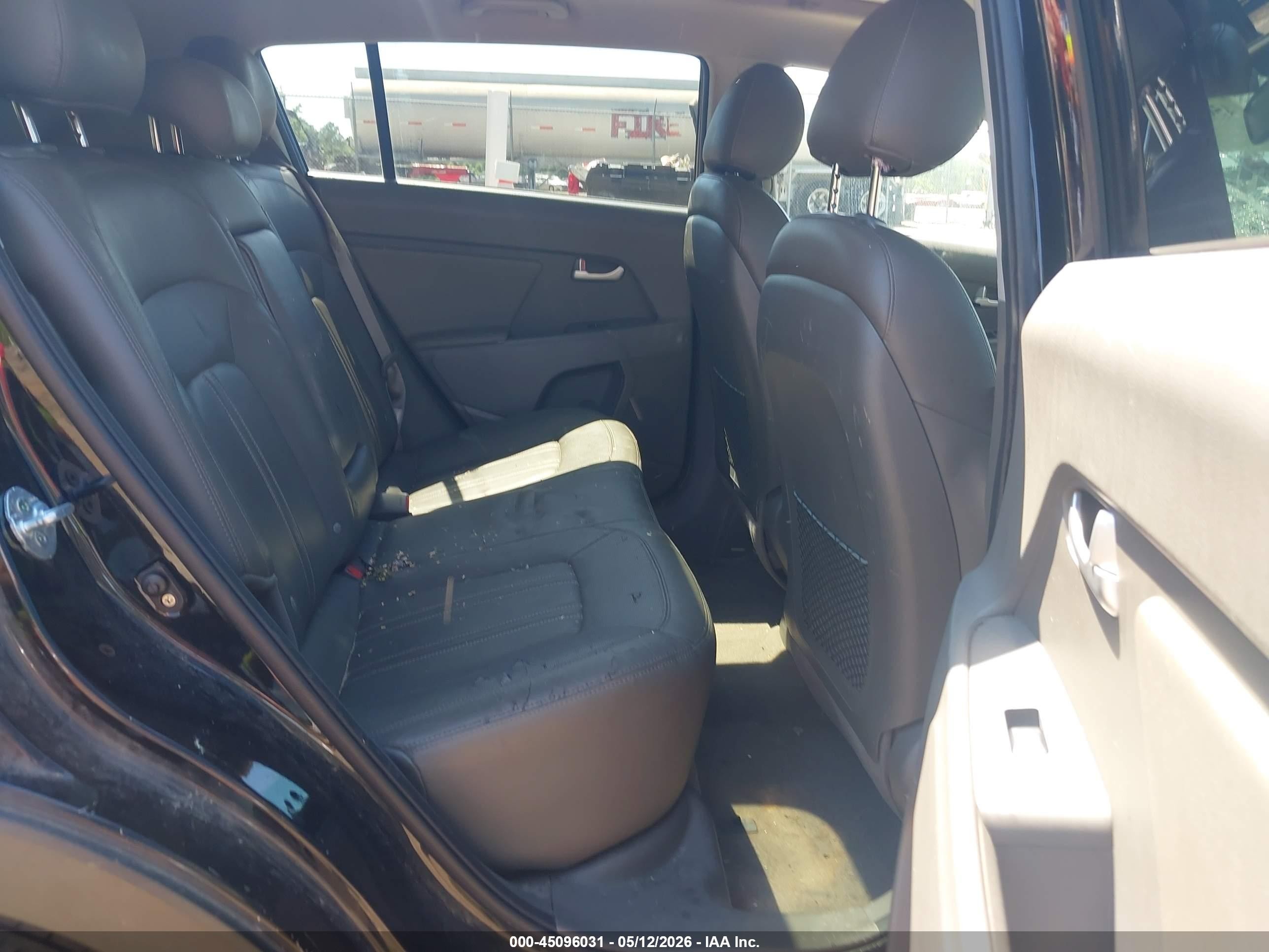 2015 Kia Sportage Ex Black vin: KNDPC3AC7F7699563