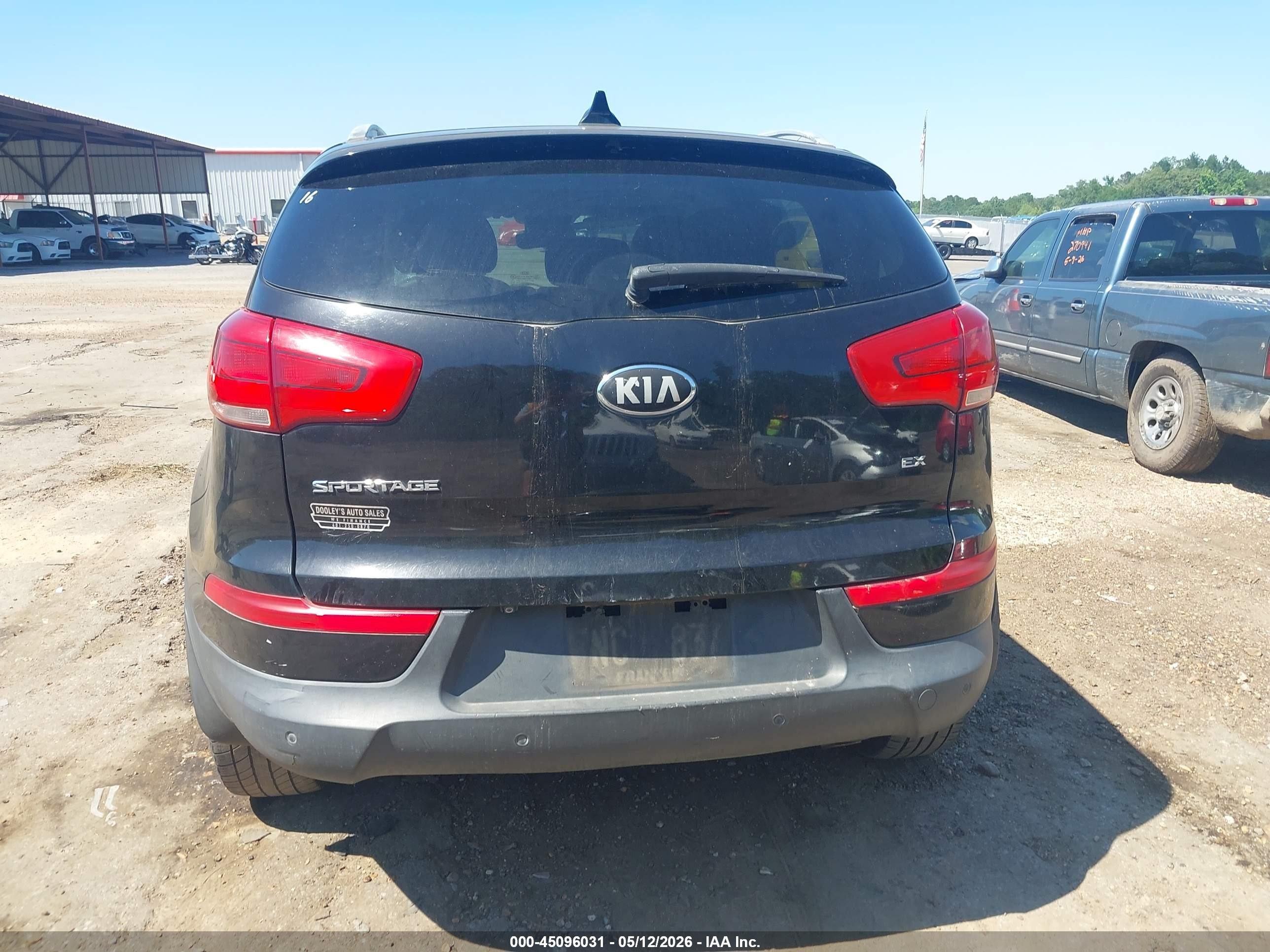 2015 Kia Sportage Ex Black vin: KNDPC3AC7F7699563