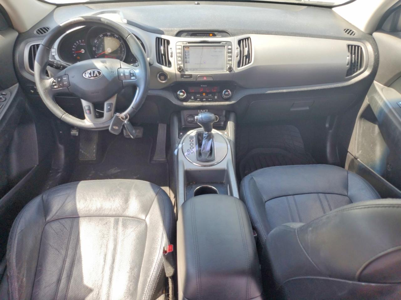 2015 Kia Sportage Ex White vin: KNDPC3AC7F7724476