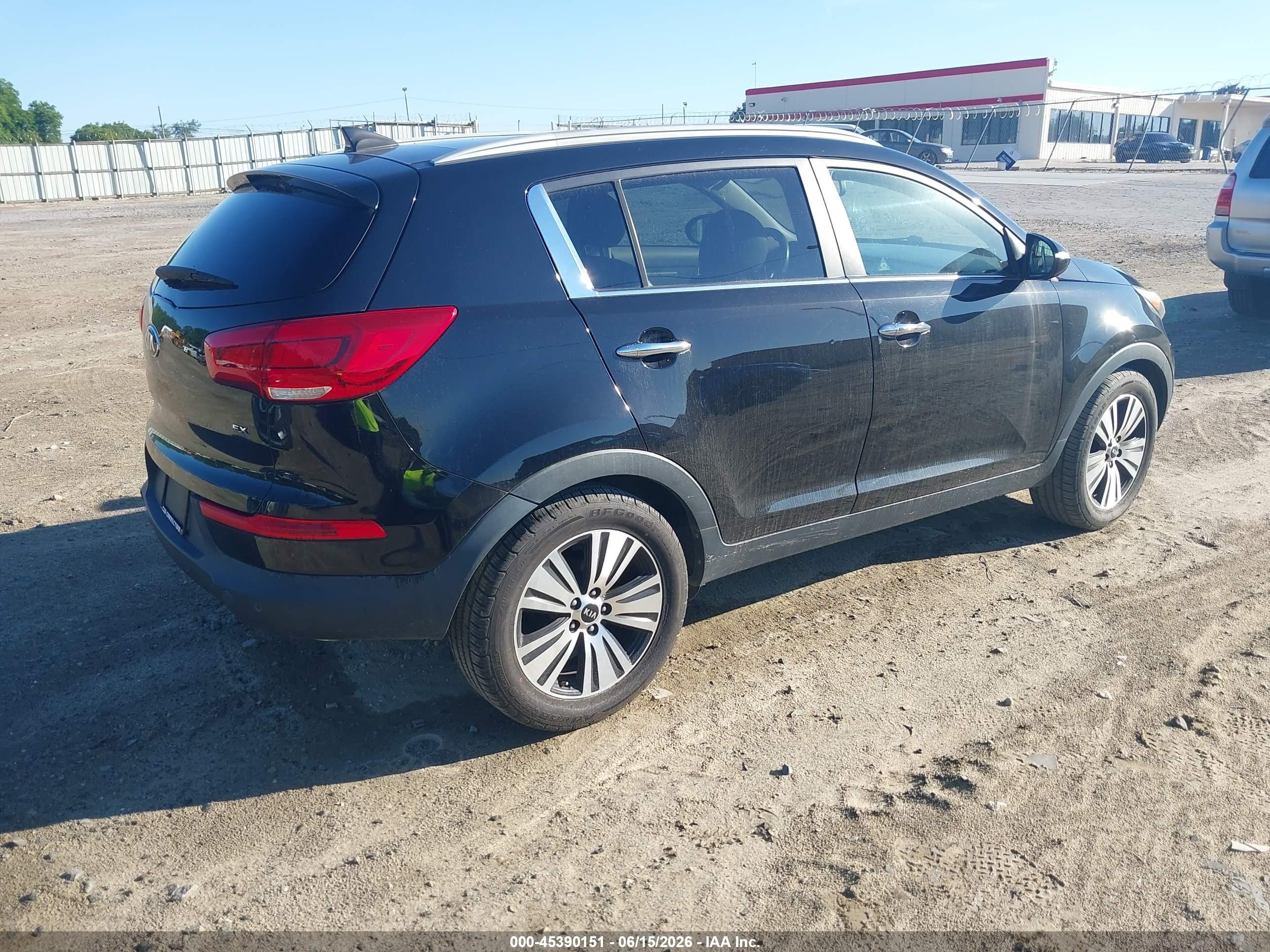 2016 Kia Sportage Ex Черный vin: KNDPC3AC7G7836969