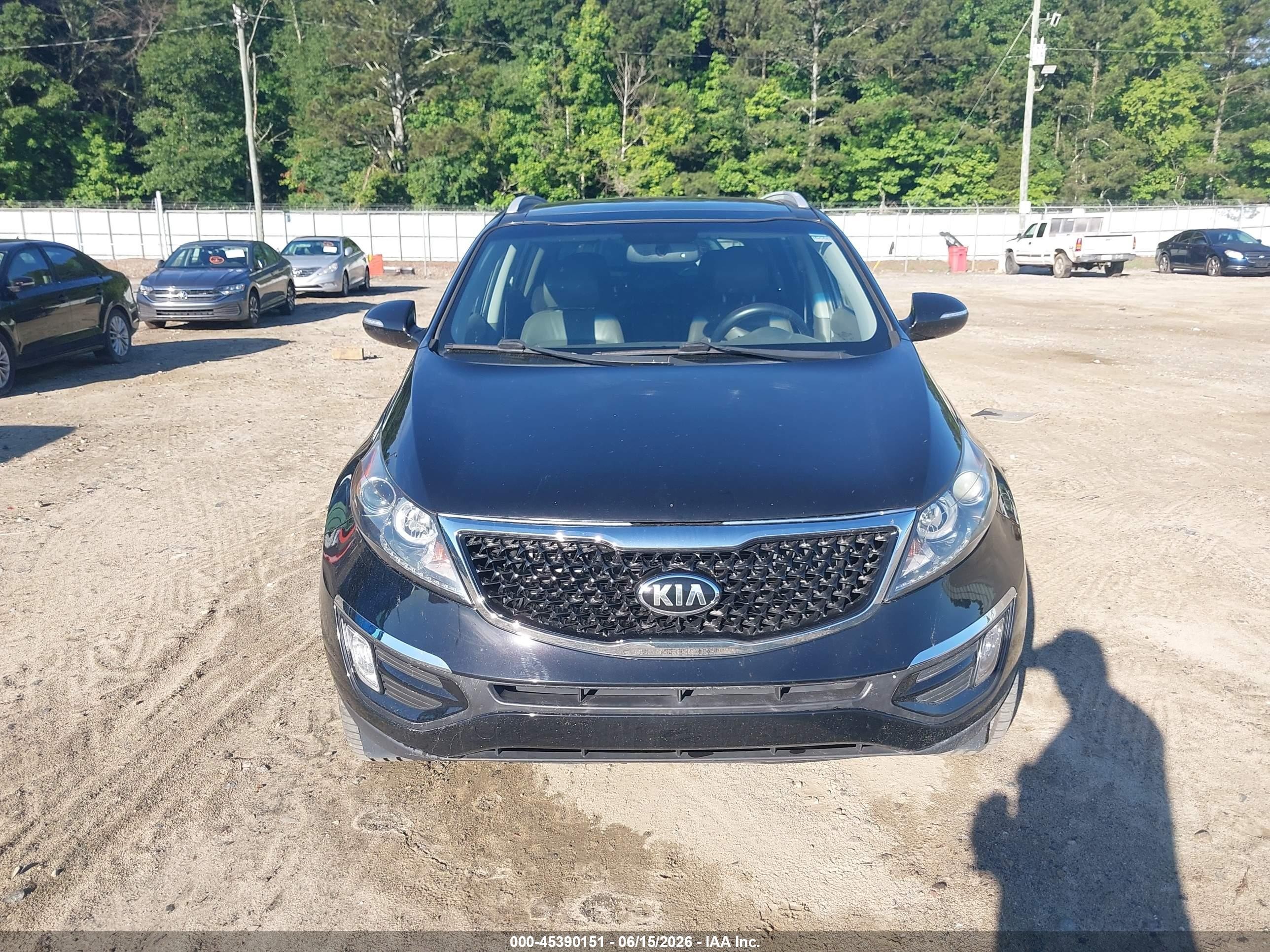 2016 Kia Sportage Ex Черный vin: KNDPC3AC7G7836969