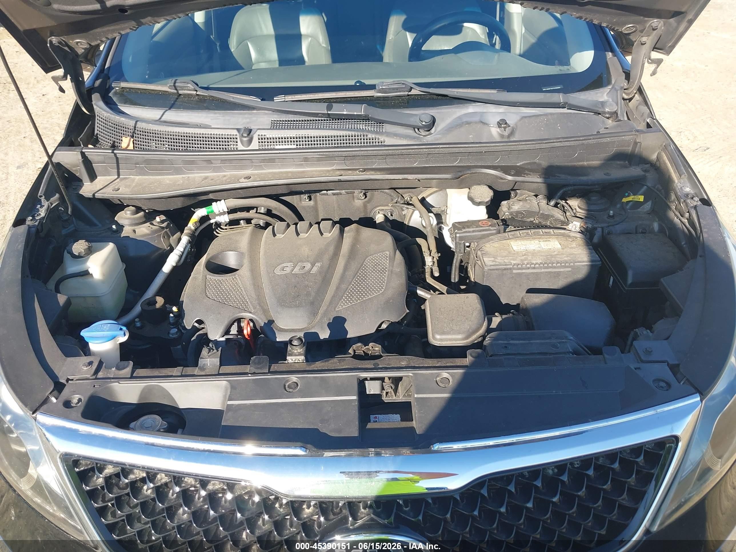 2016 Kia Sportage Ex Черный vin: KNDPC3AC7G7836969
