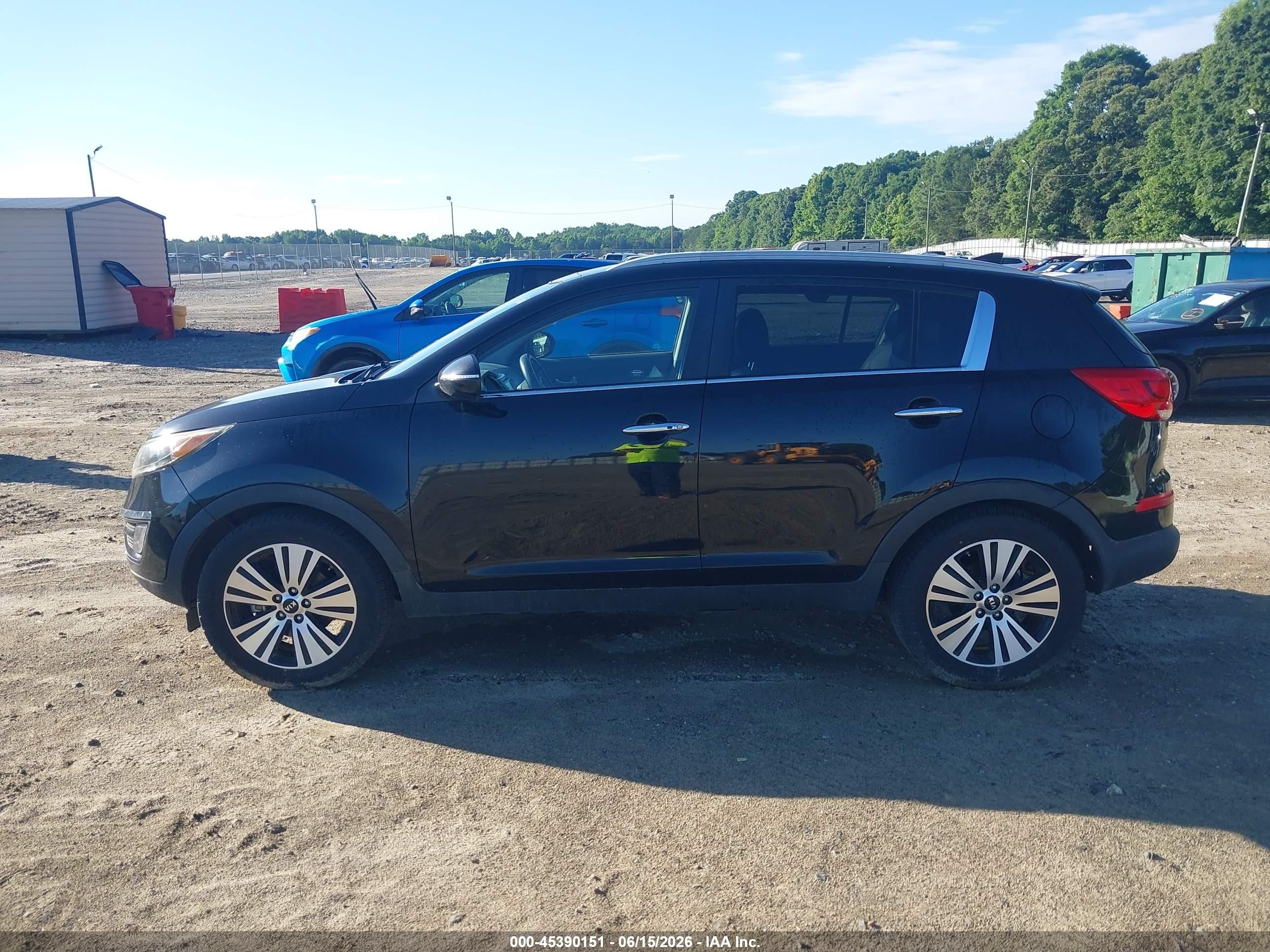 2016 Kia Sportage Ex Черный vin: KNDPC3AC7G7836969