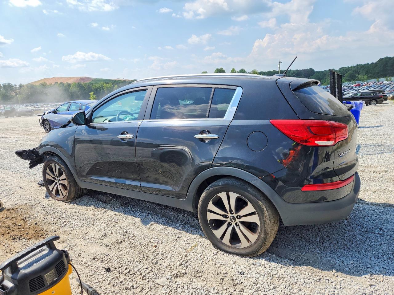 2016 Kia Sportage Ex Black vin: KNDPC3AC7G7876209
