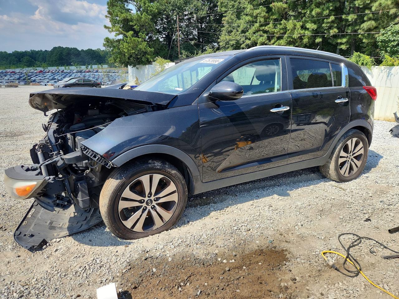 2016 Kia Sportage Ex Black vin: KNDPC3AC7G7876209