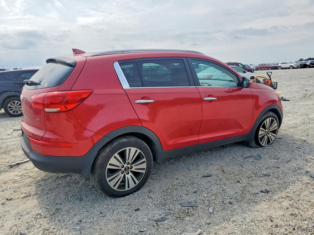 2014 Kia Sportage Red vin: KNDPC3AC8E7611957