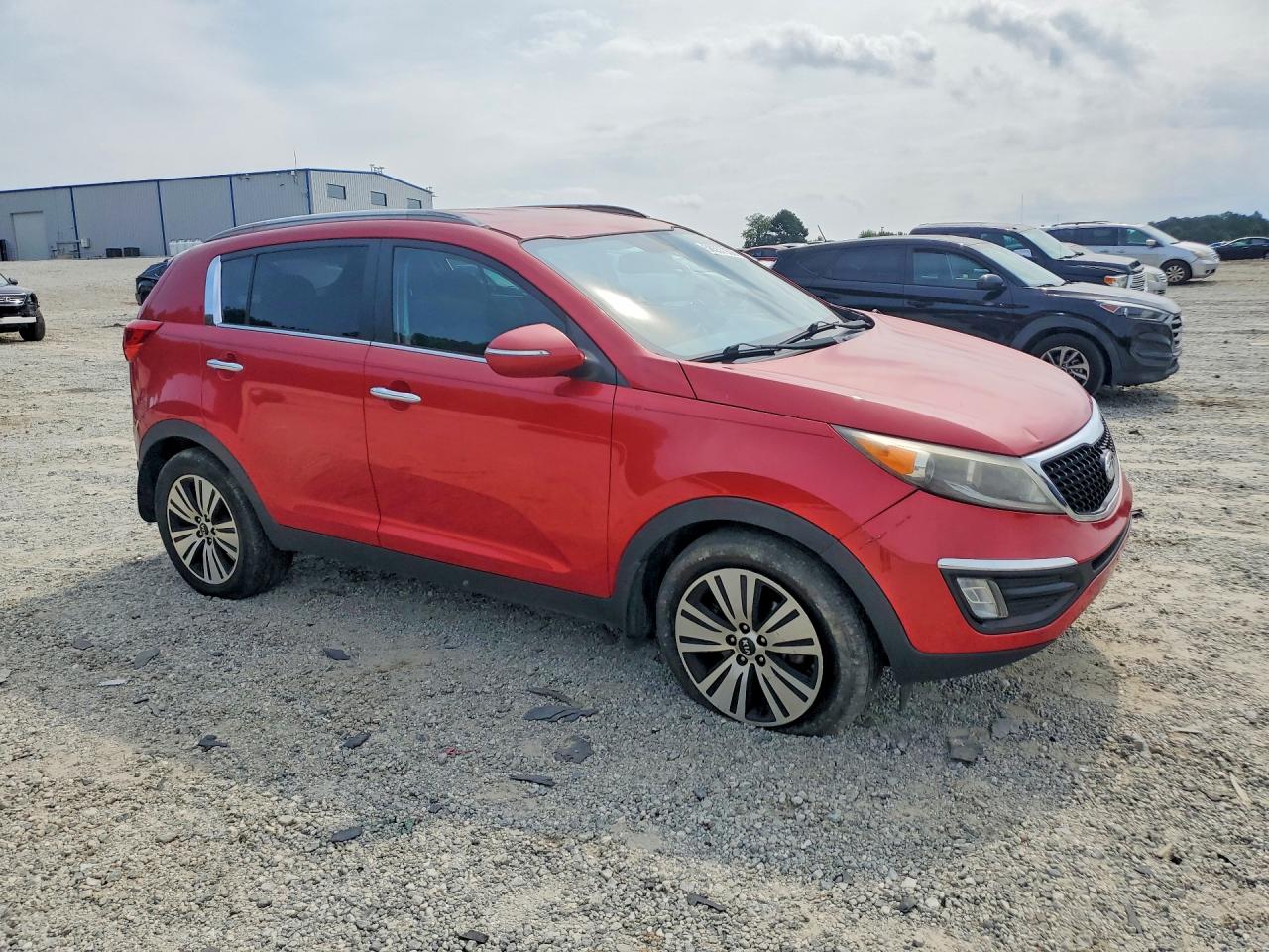 2014 Kia Sportage Red vin: KNDPC3AC8E7611957