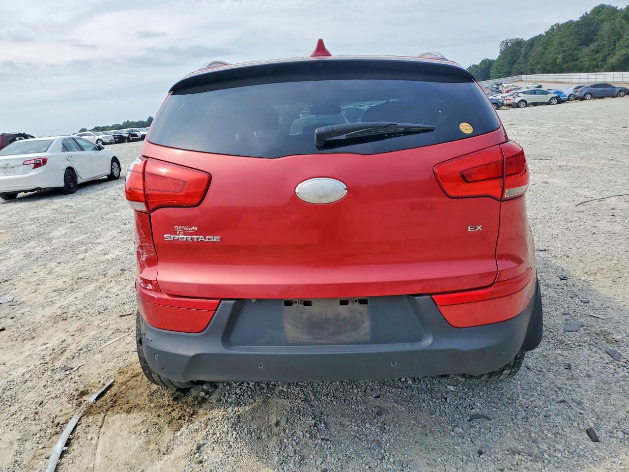 2014 Kia Sportage Red vin: KNDPC3AC8E7611957