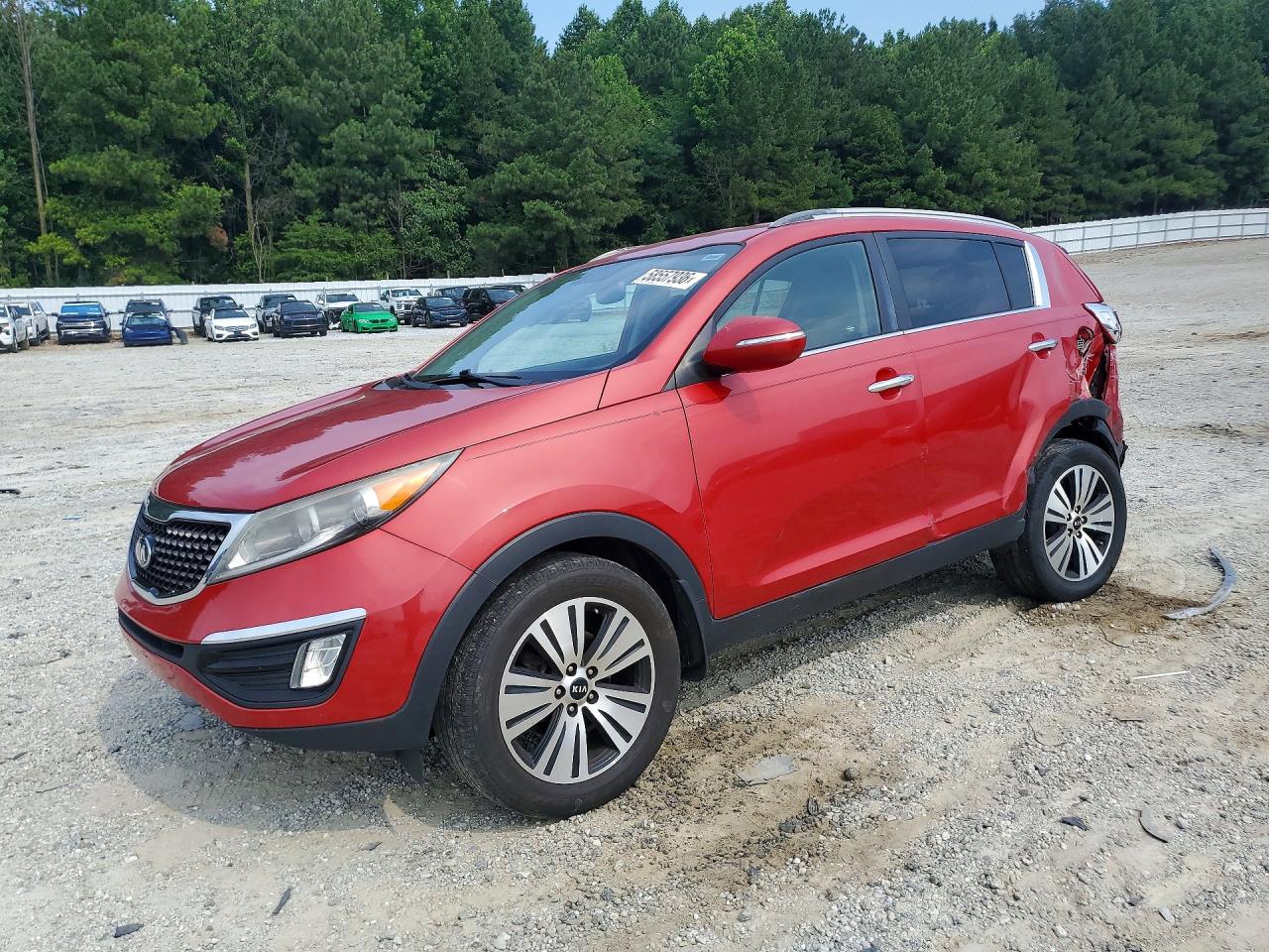 2014 Kia Sportage Red vin: KNDPC3AC8E7611957