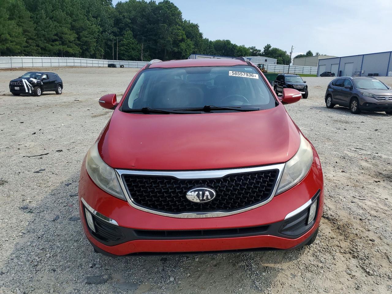 2014 Kia Sportage Red vin: KNDPC3AC8E7611957