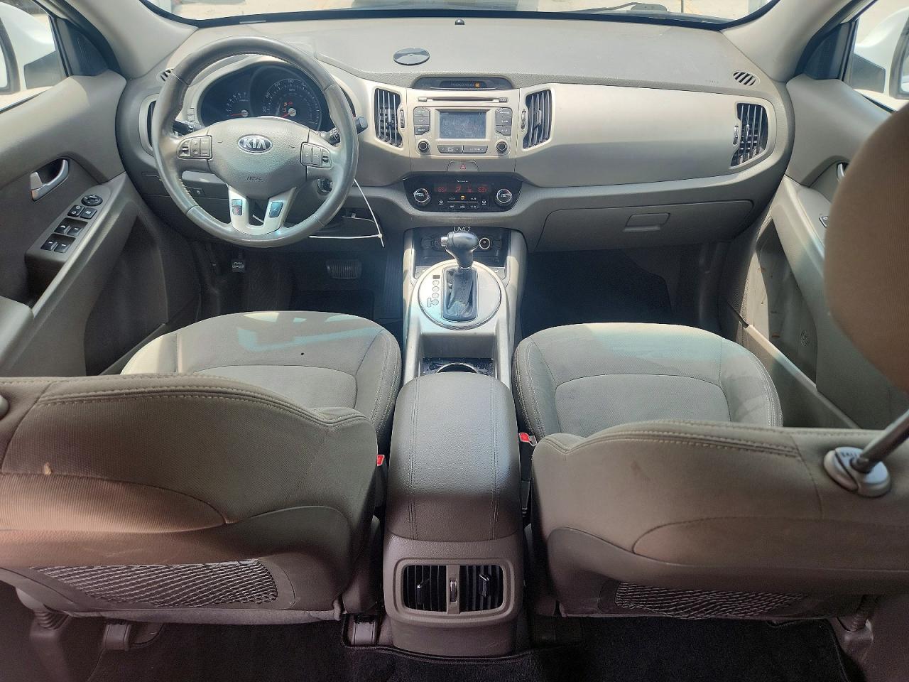 2015 Kia Sportage White vin: KNDPC3AC8F7790695