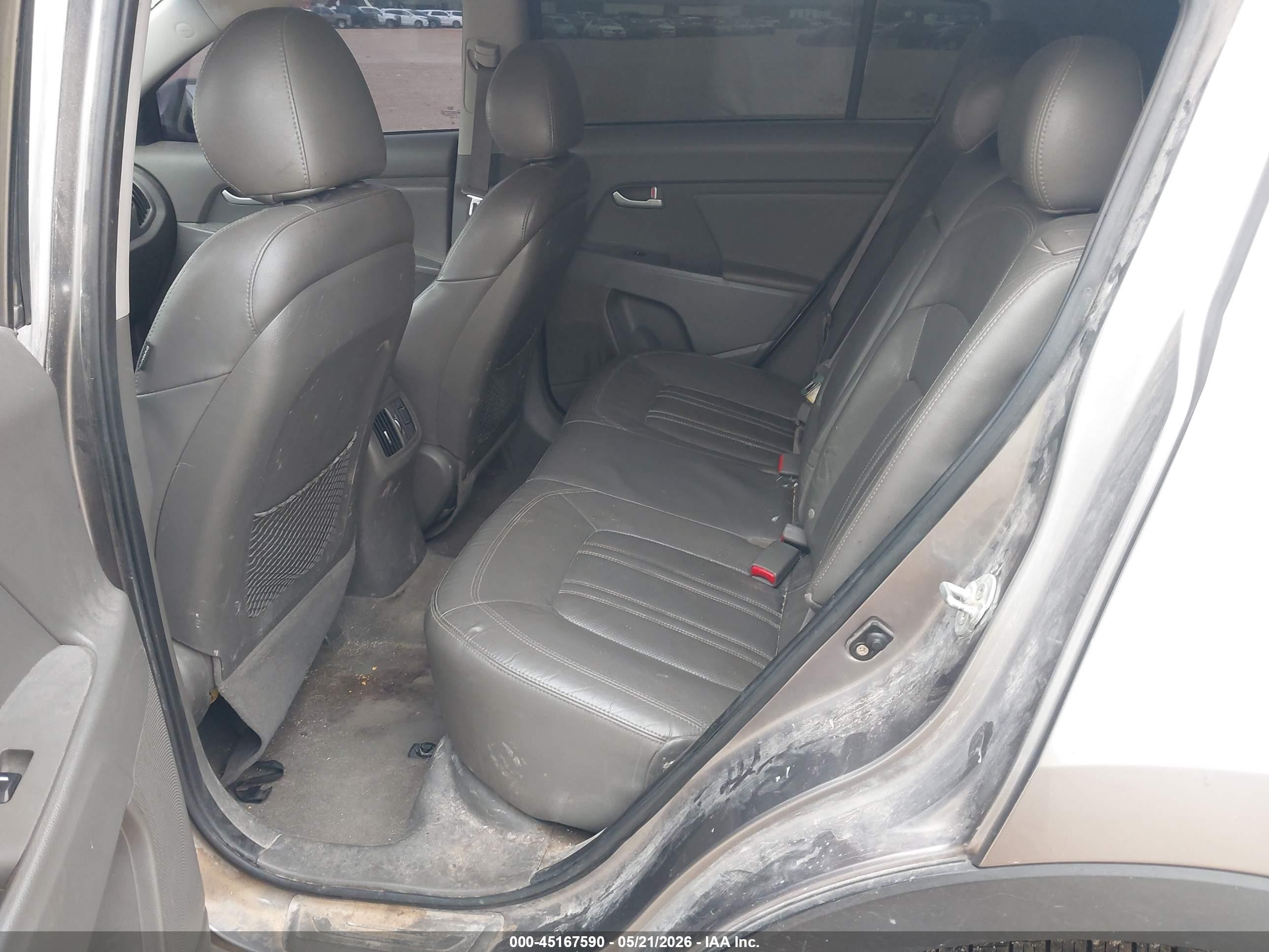 2014 Kia Sportage Ex Gray vin: KNDPC3AC9E7563613