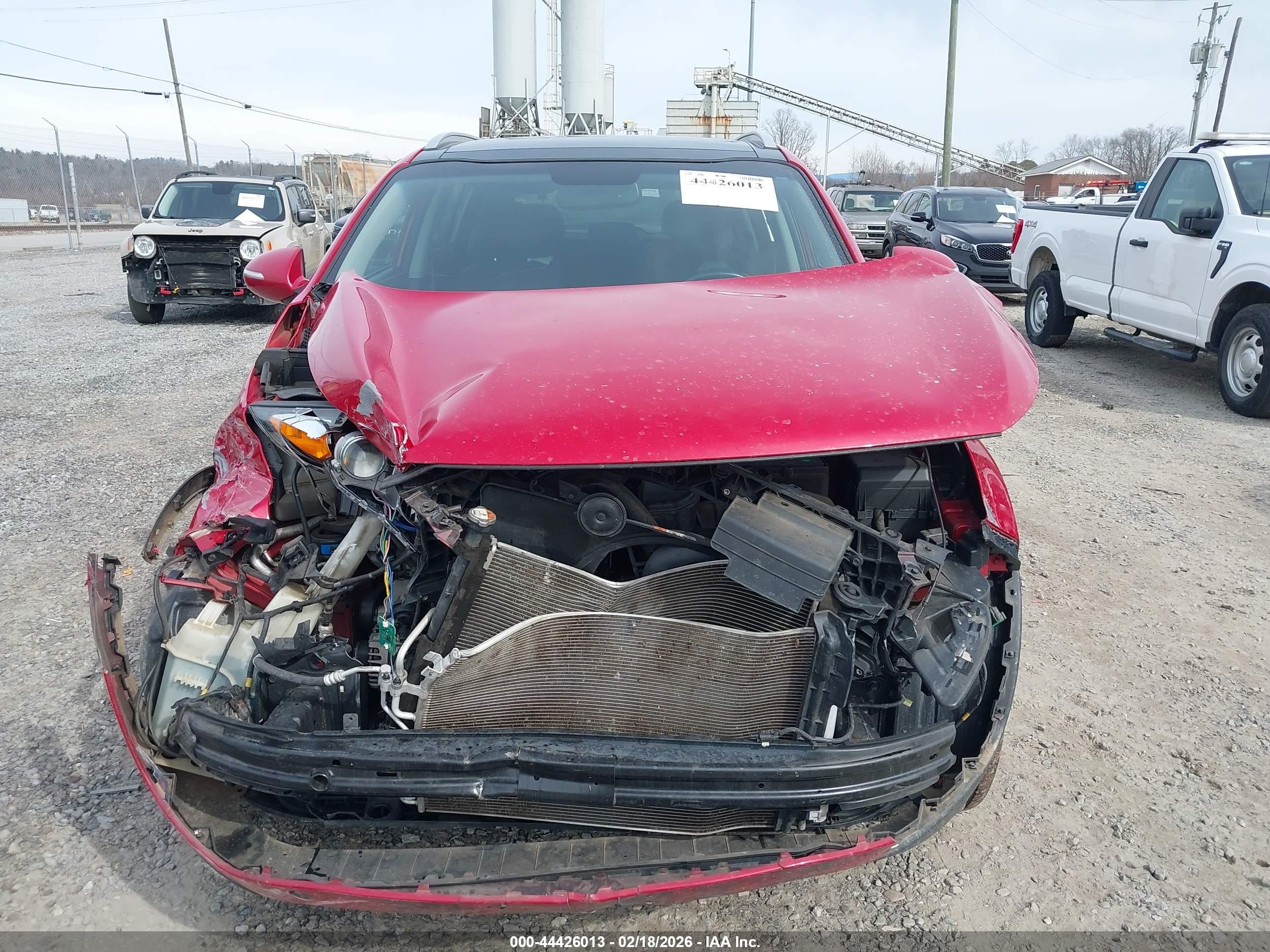2014 Kia Sportage Ex Red vin: KNDPC3AC9E7585949