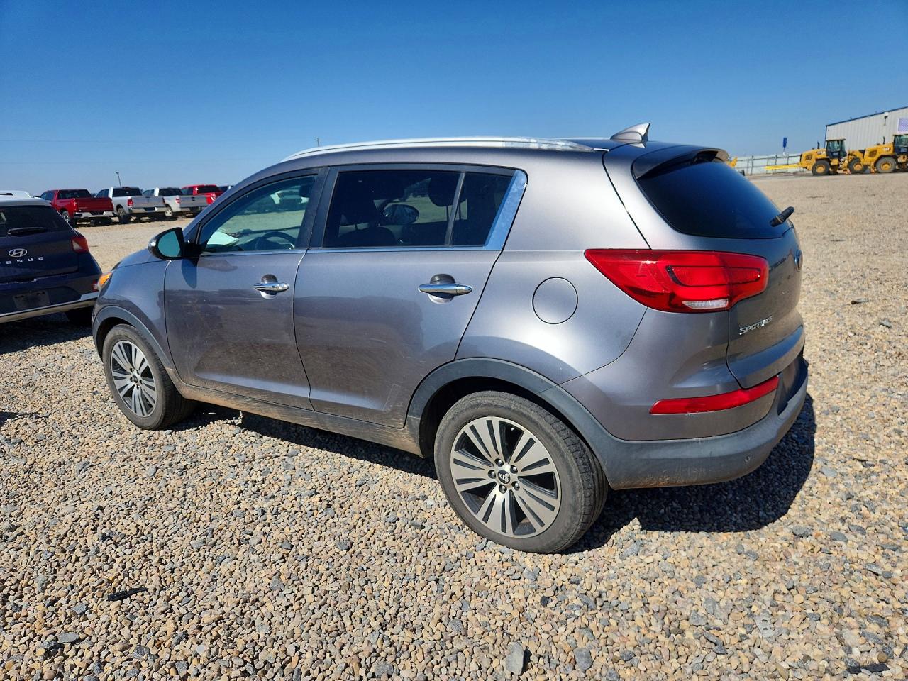 2014 Kia Sportage Ex Серый vin: KNDPC3ACXE7586169