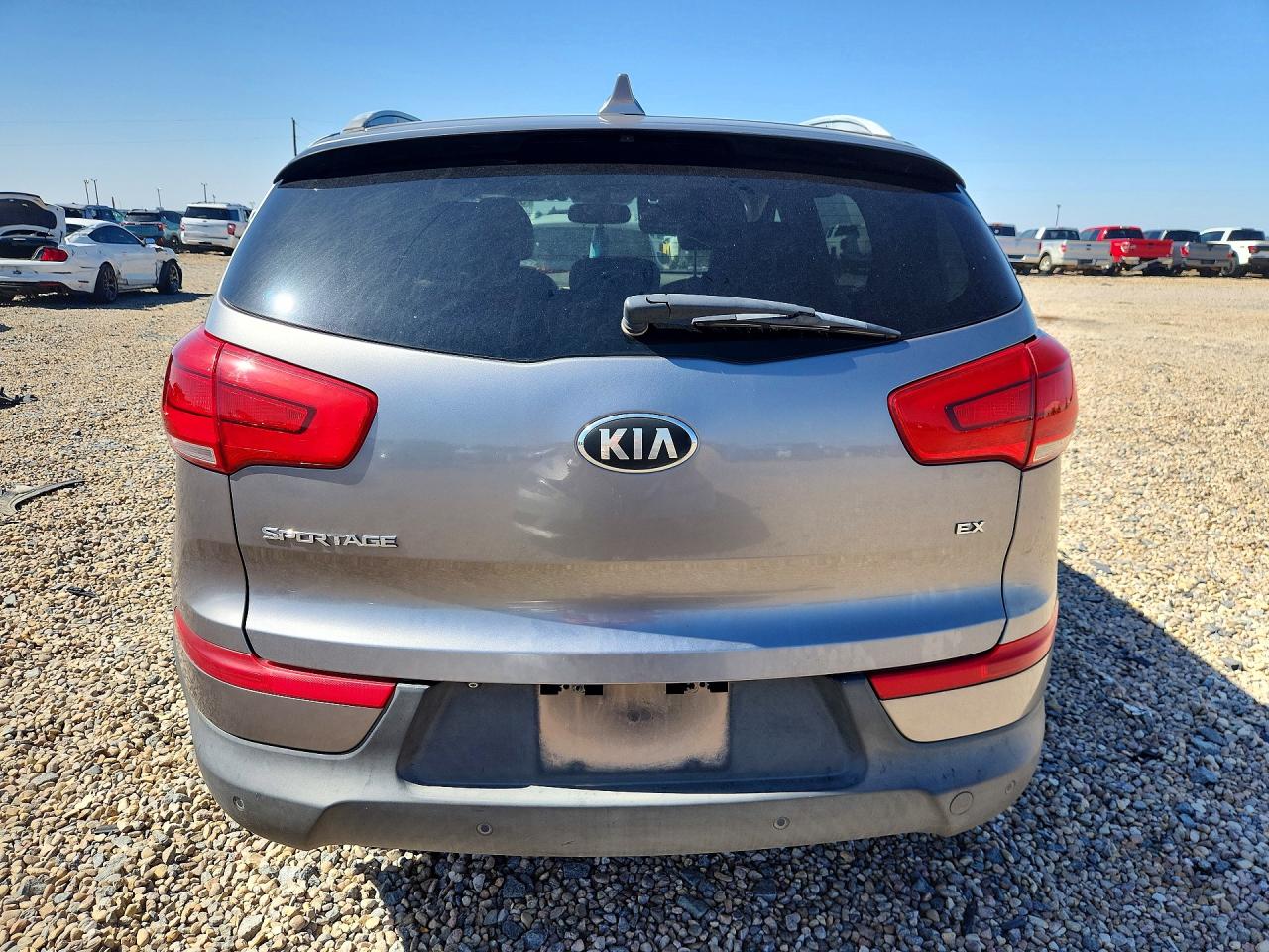 2014 Kia Sportage Ex Серый vin: KNDPC3ACXE7586169