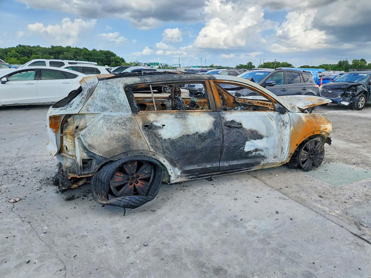 2015 Kia Sportage Ex Burn vin: KNDPC3ACXF7699279