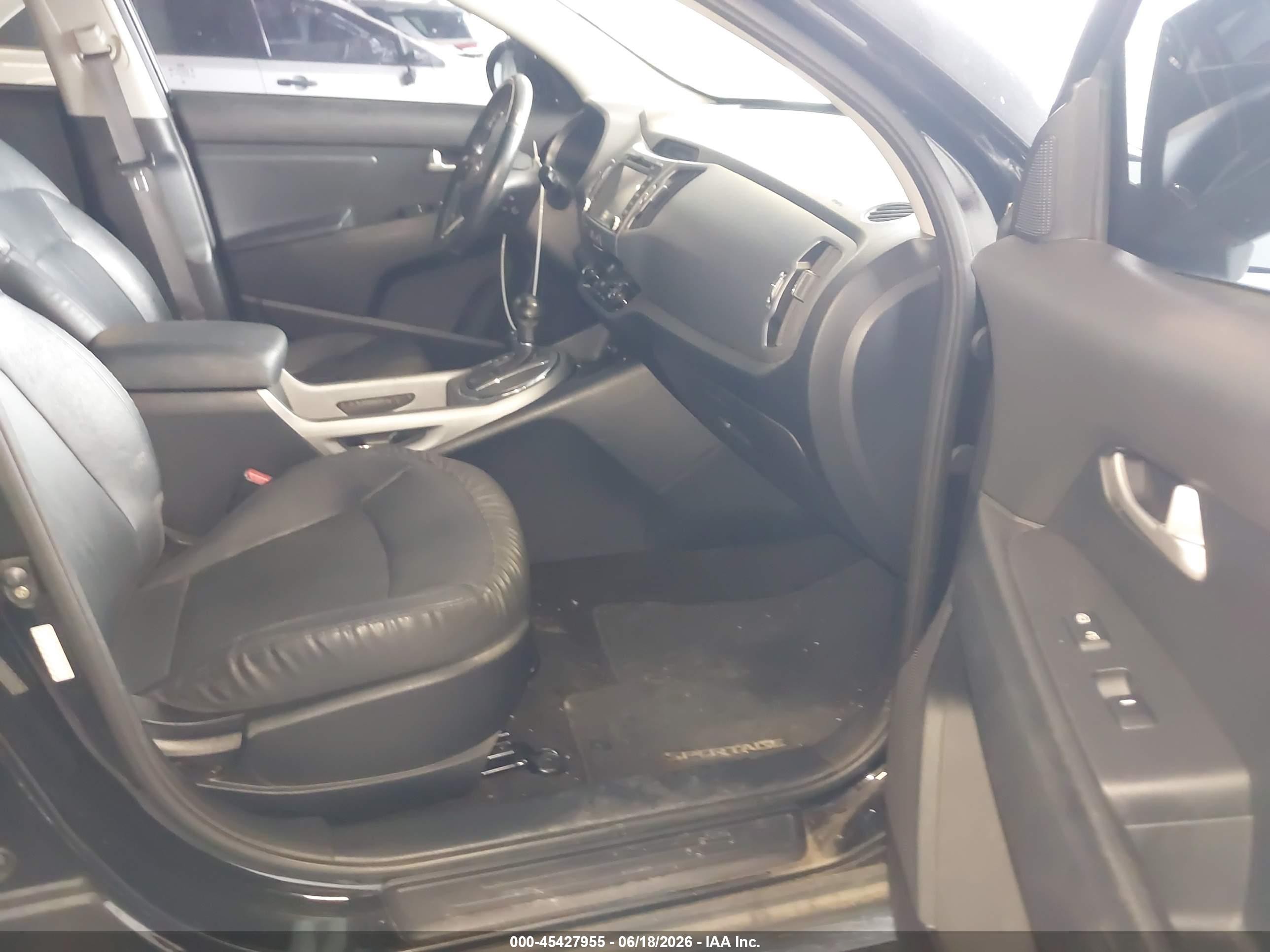 2015 Kia Sportage Ex Black vin: KNDPC3ACXF7767290