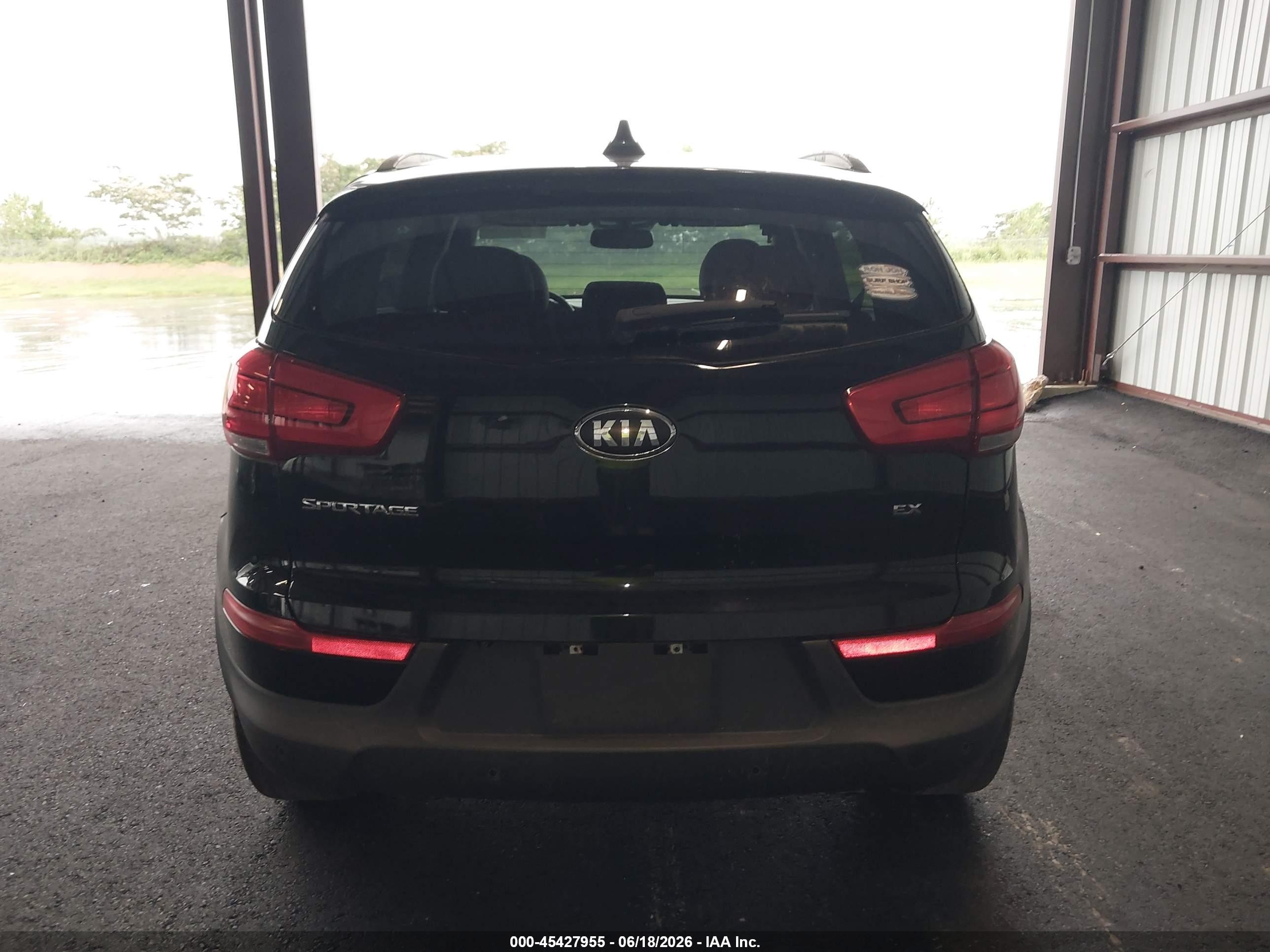 2015 Kia Sportage Ex Black vin: KNDPC3ACXF7767290