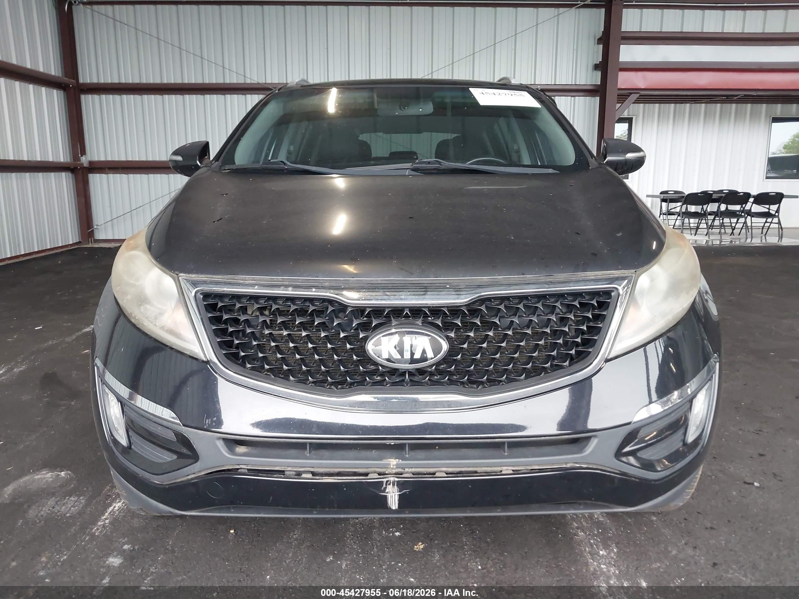 2015 Kia Sportage Ex Black vin: KNDPC3ACXF7767290