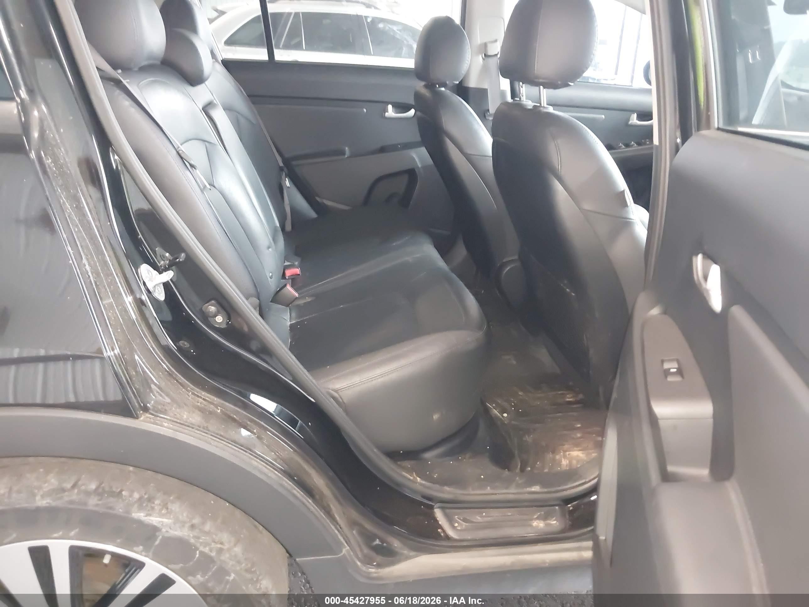 2015 Kia Sportage Ex Black vin: KNDPC3ACXF7767290