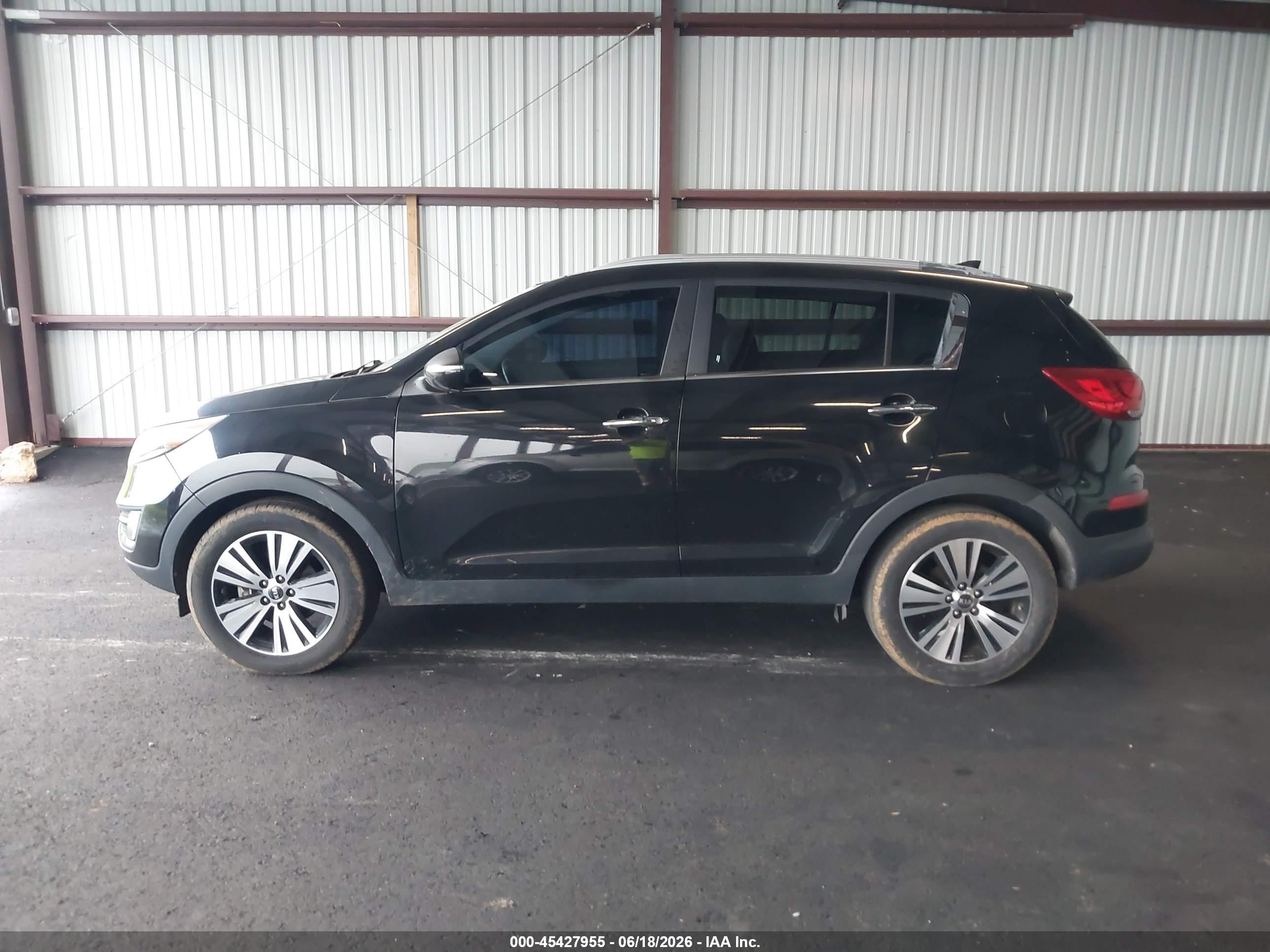2015 Kia Sportage Ex Black vin: KNDPC3ACXF7767290