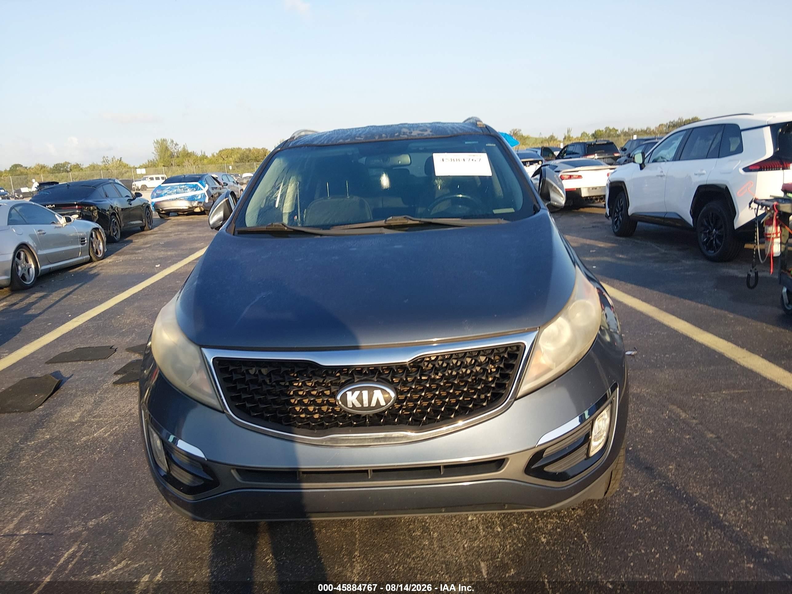 2015 Kia Sportage Ex Gray vin: KNDPC3ACXF7790861