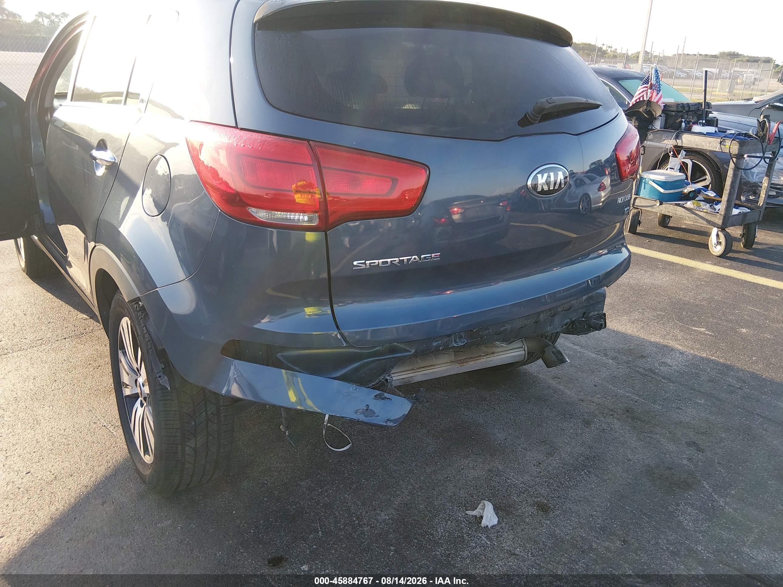 2015 Kia Sportage Ex Gray vin: KNDPC3ACXF7790861