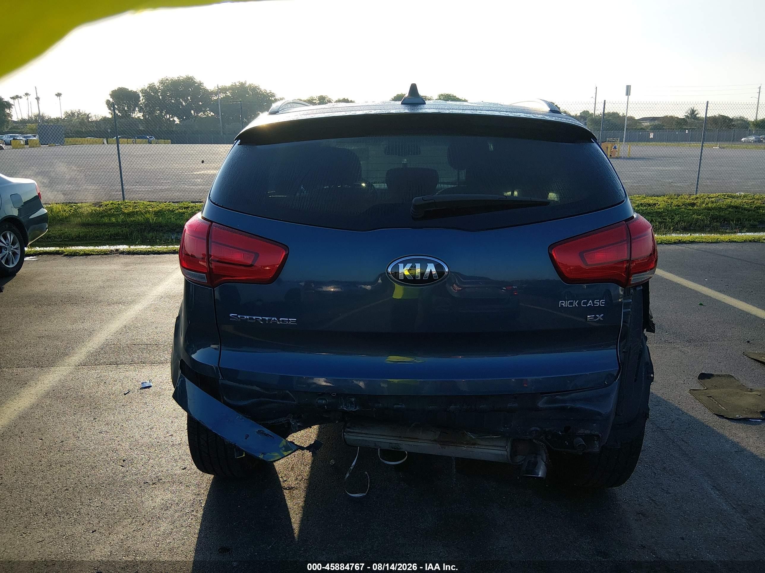 2015 Kia Sportage Ex Gray vin: KNDPC3ACXF7790861
