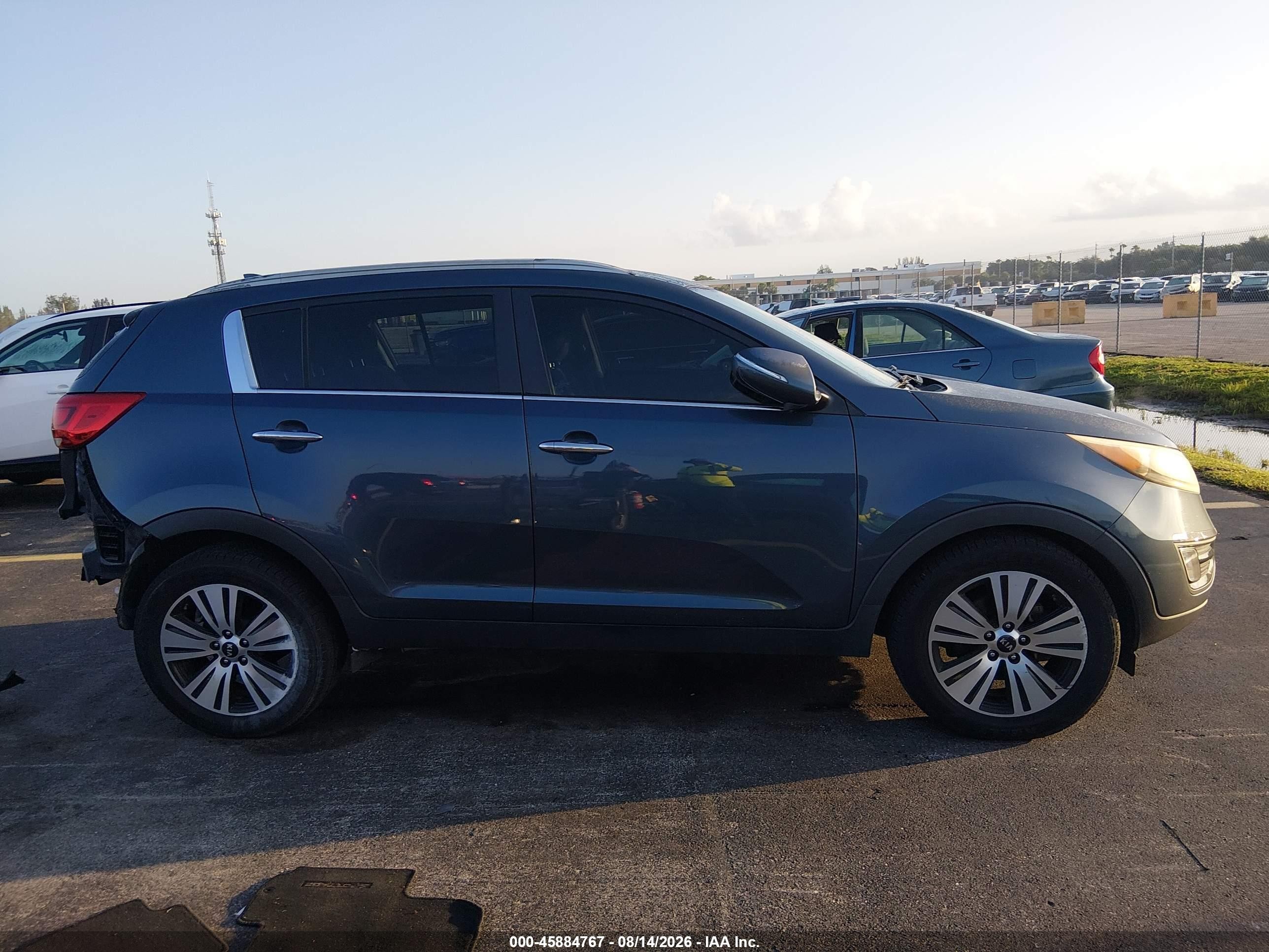 2015 Kia Sportage Ex Gray vin: KNDPC3ACXF7790861