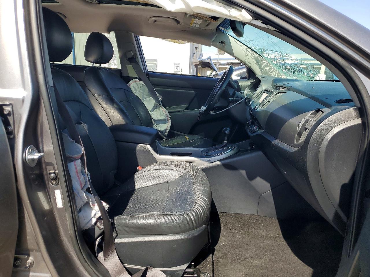 2015 Kia Sportage Ex Gray vin: KNDPC3ACXF7791945