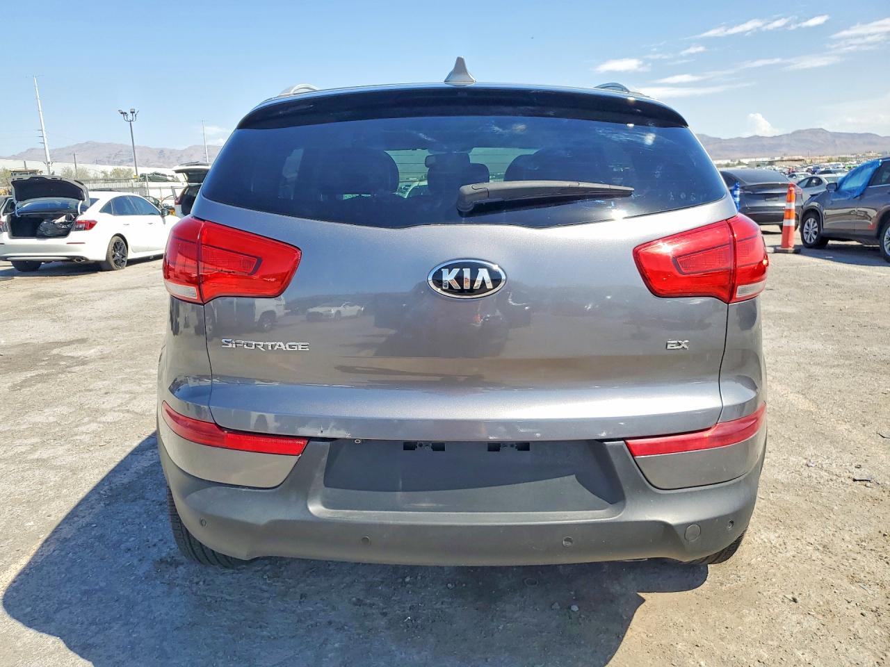 2015 Kia Sportage Ex Gray vin: KNDPC3ACXF7791945