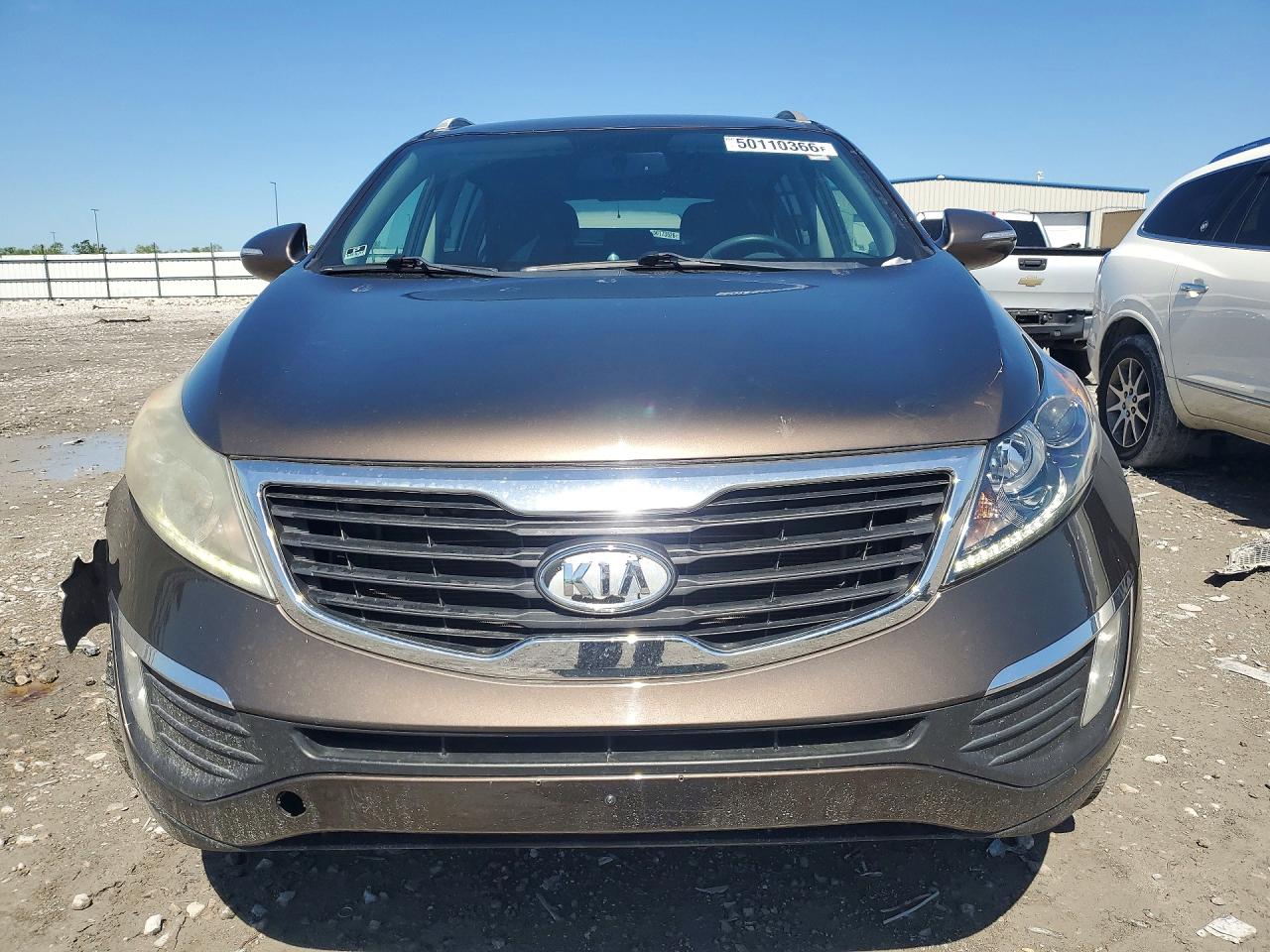 2011 Kia Sportage Ex Brown vin: KNDPCCA20B7085357