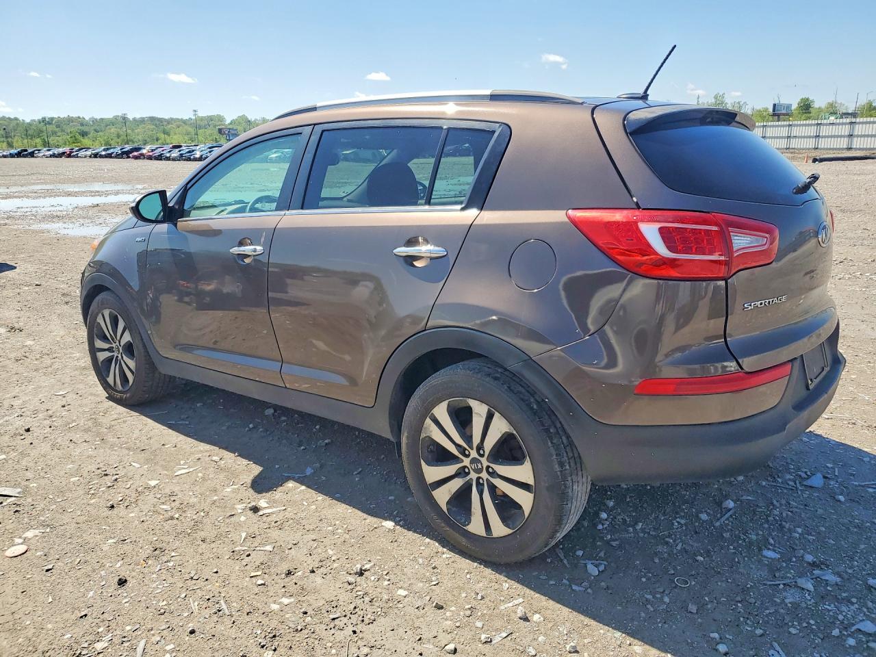 2011 Kia Sportage Ex Brown vin: KNDPCCA20B7085357