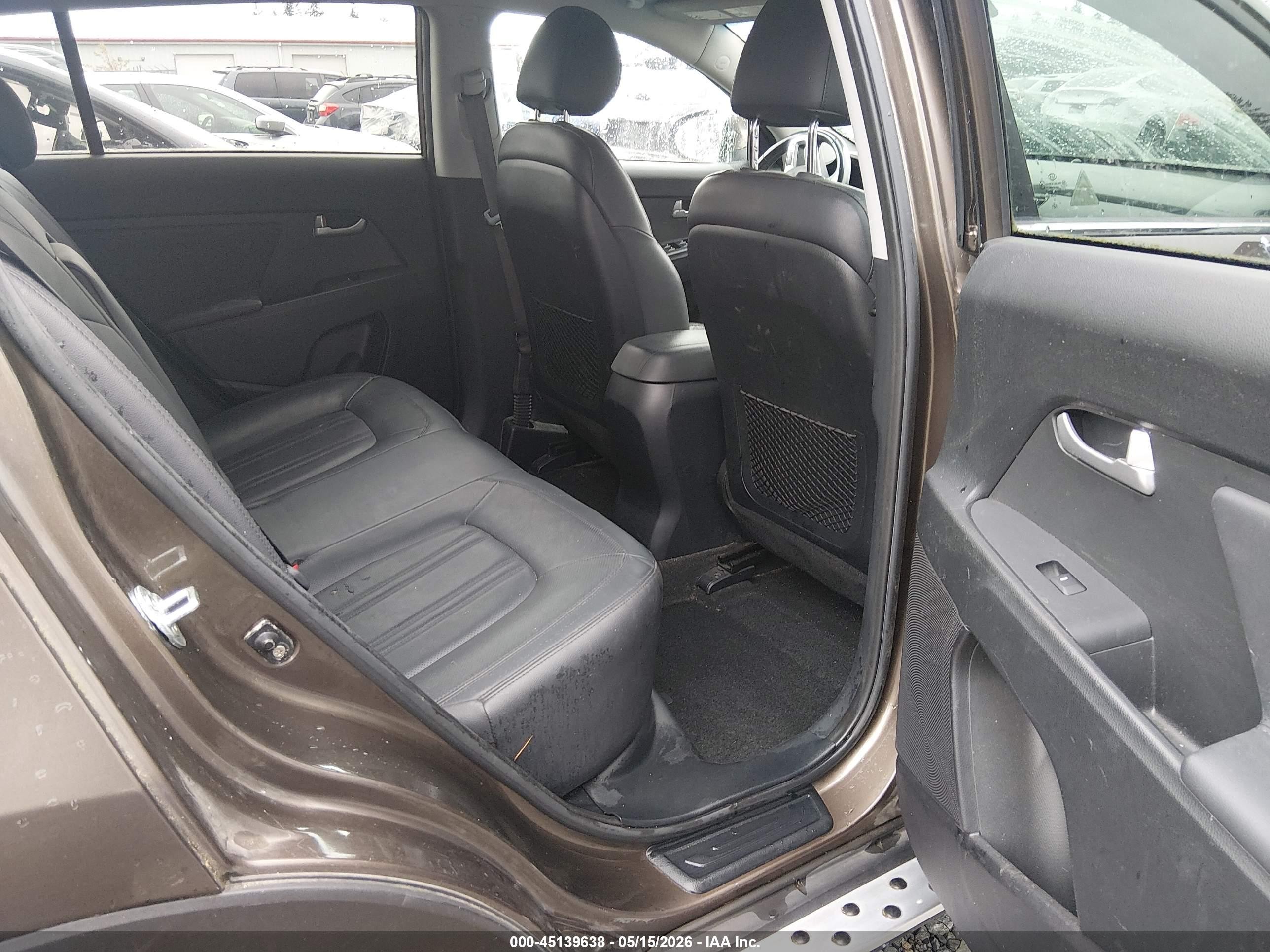 2013 Kia Sportage Ex Brown vin: KNDPCCA20D7433547