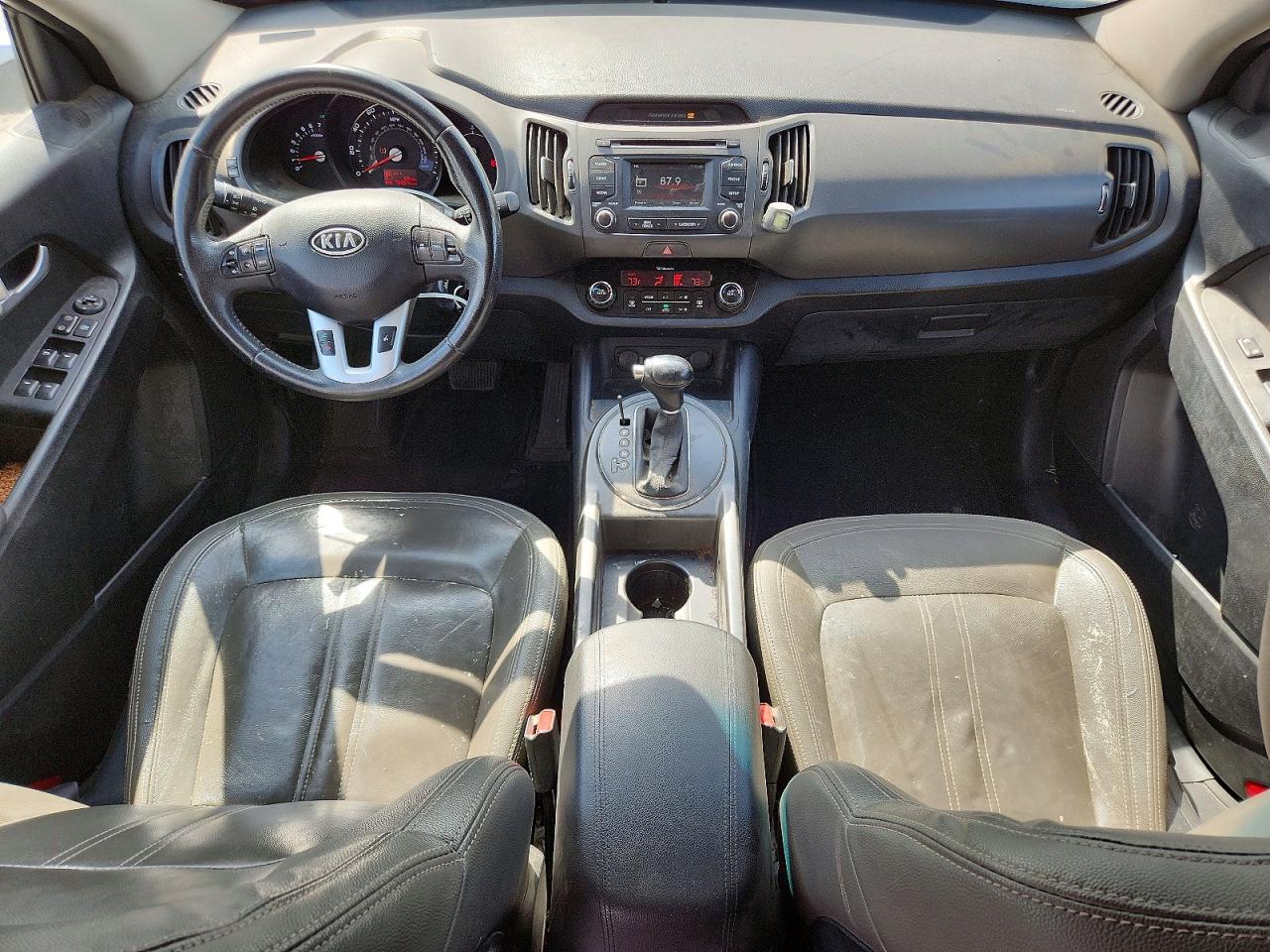 2012 Kia Sportage Ex Silver vin: KNDPCCA21C7172251
