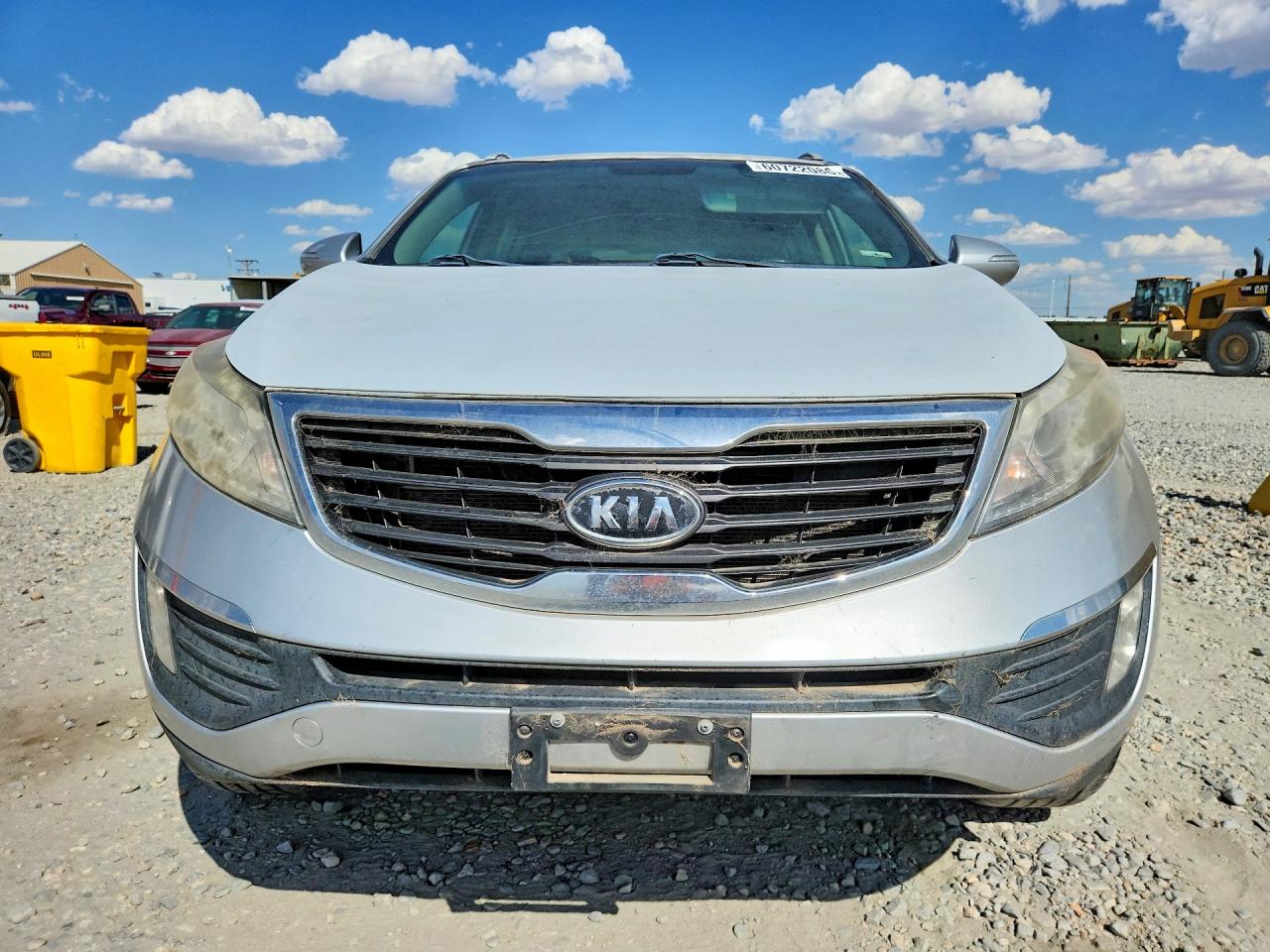 2012 Kia Sportage Ex Silver vin: KNDPCCA21C7172251