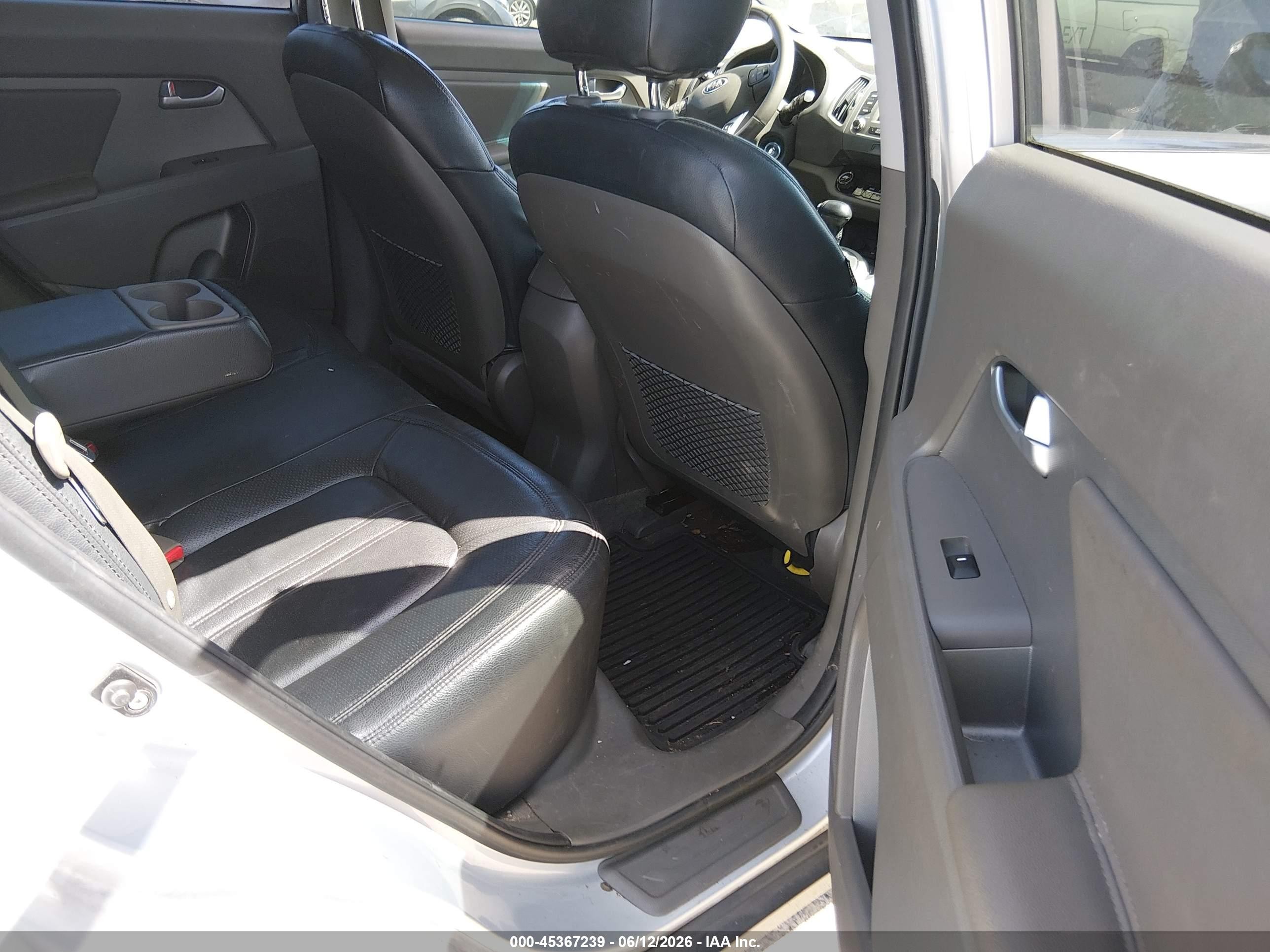 2013 Kia Sportage Ex Silver vin: KNDPCCA21D7371169