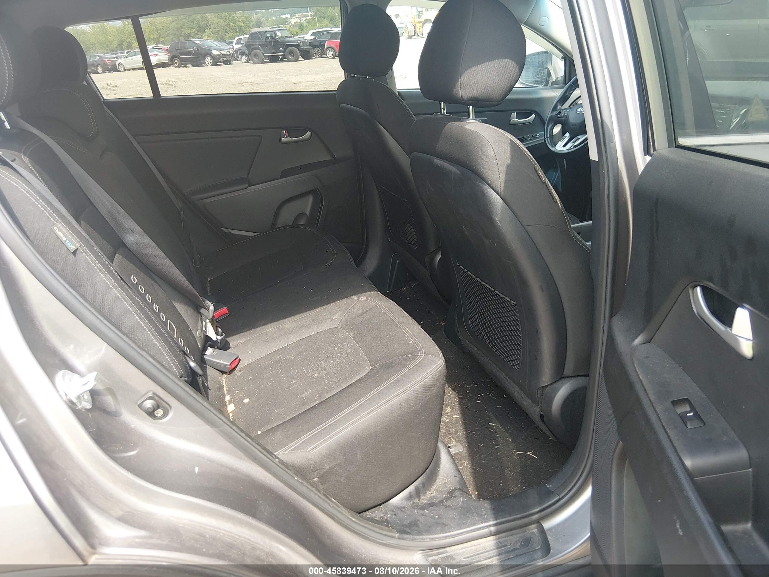 2013 Kia Sportage Ex Gray vin: KNDPCCA21D7472714