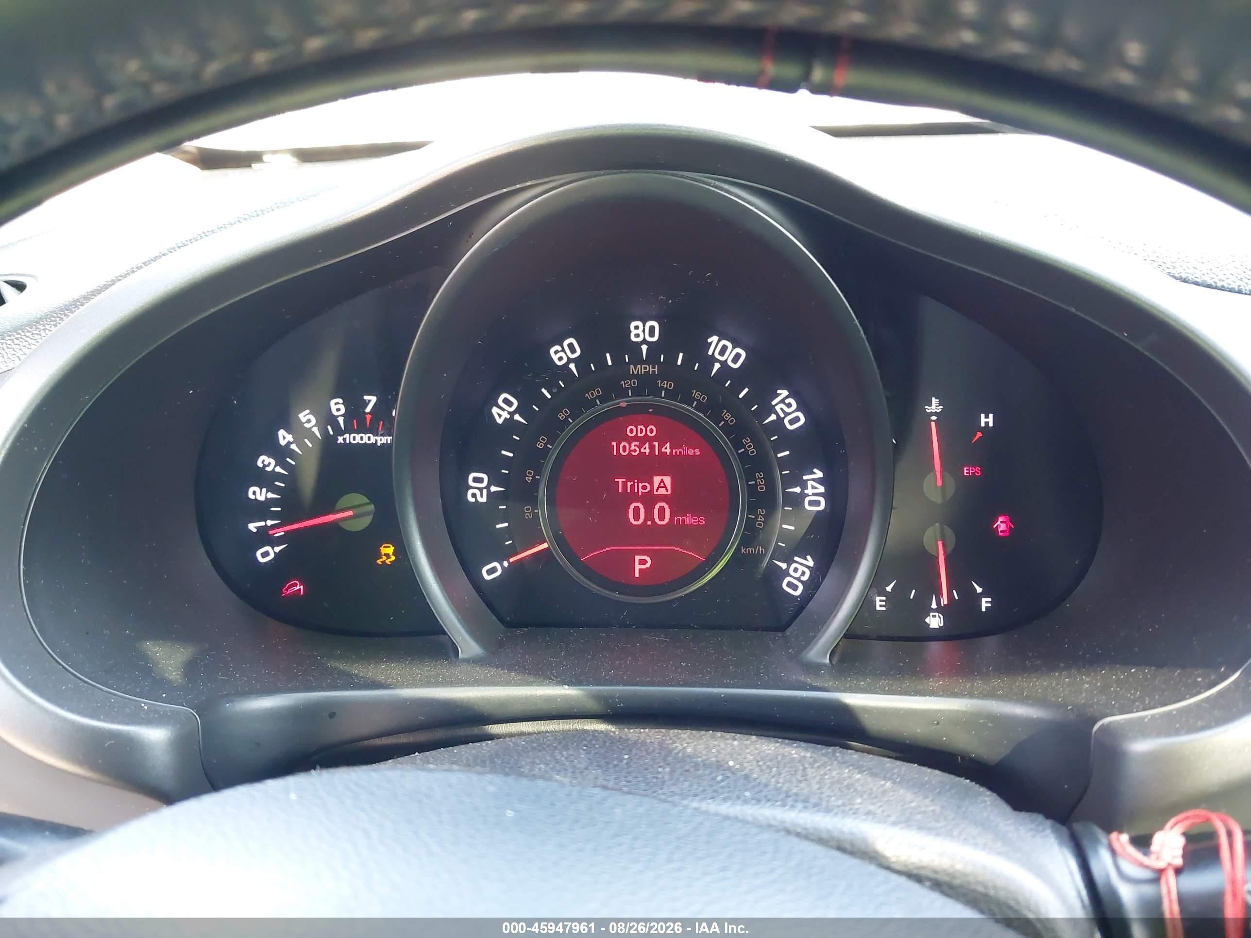 2013 Kia Sportage Ex Red vin: KNDPCCA21D7497452