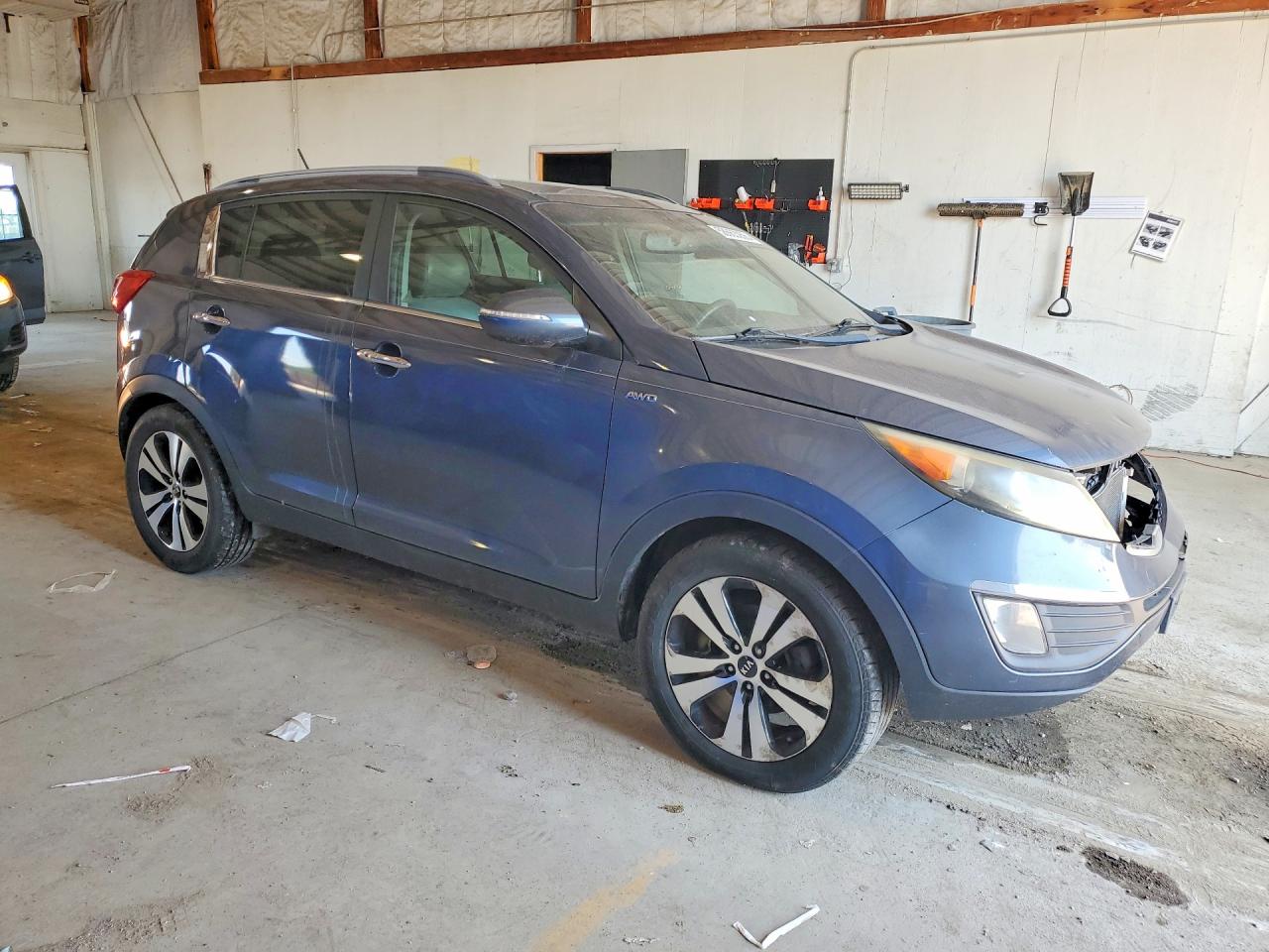 2011 Kia Sportage Ex Blue vin: KNDPCCA22B7099664