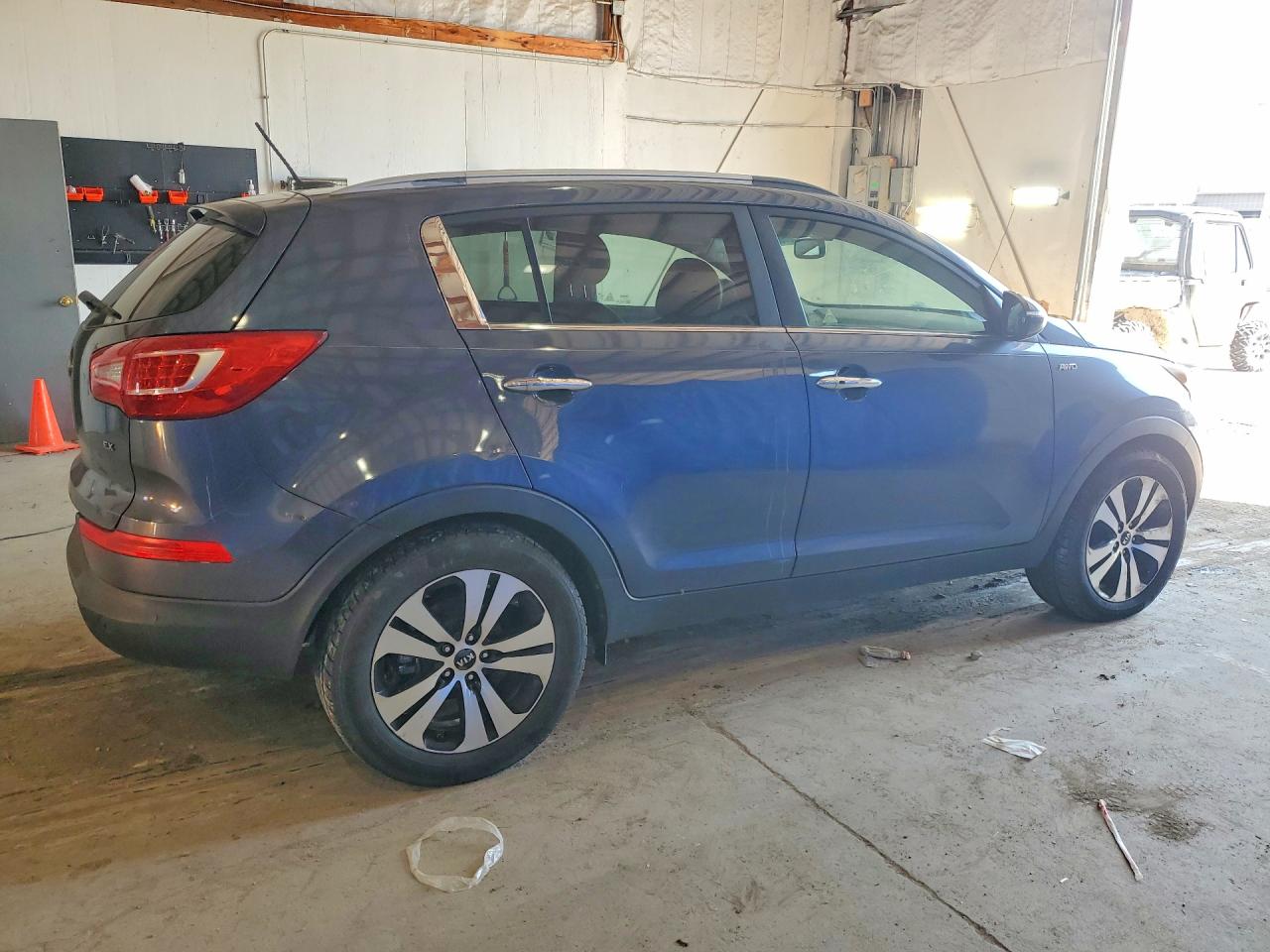 2011 Kia Sportage Ex Blue vin: KNDPCCA22B7099664