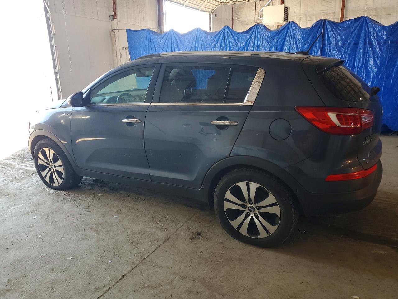 2011 Kia Sportage Ex Blue vin: KNDPCCA22B7099664