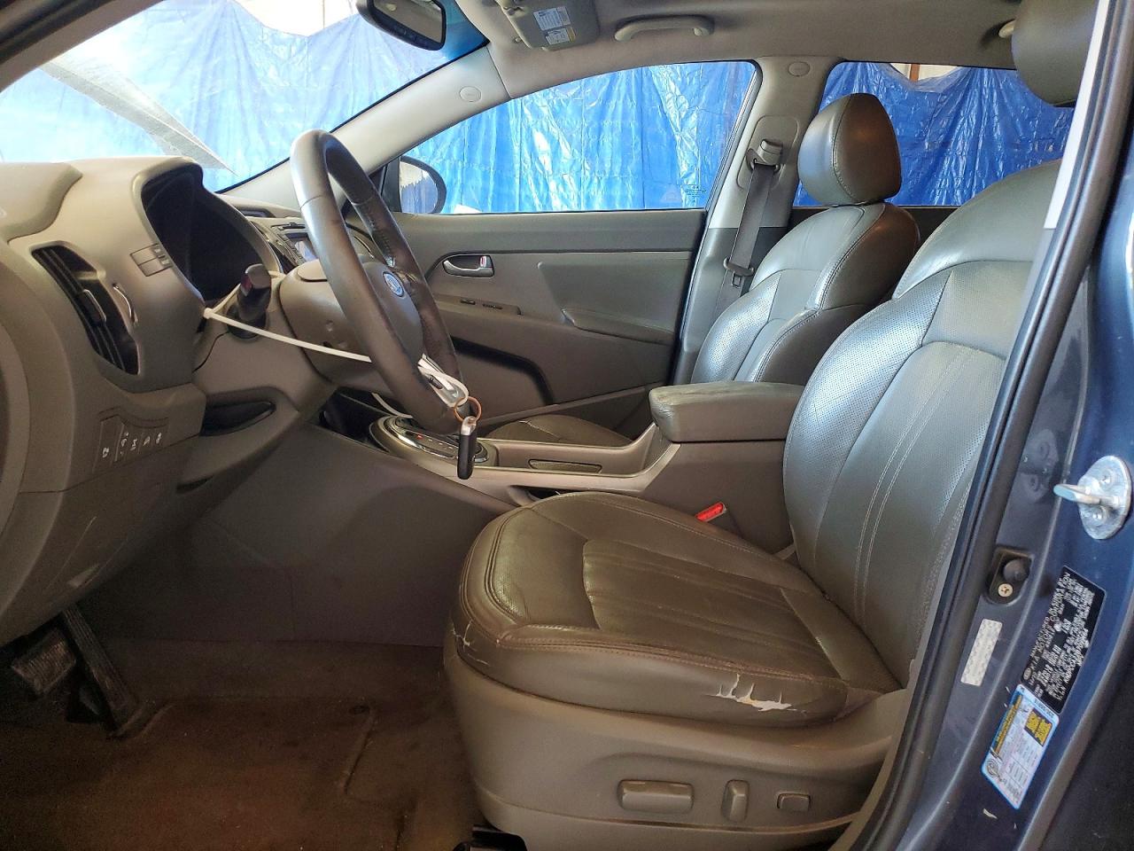 2011 Kia Sportage Ex Blue vin: KNDPCCA22B7099664