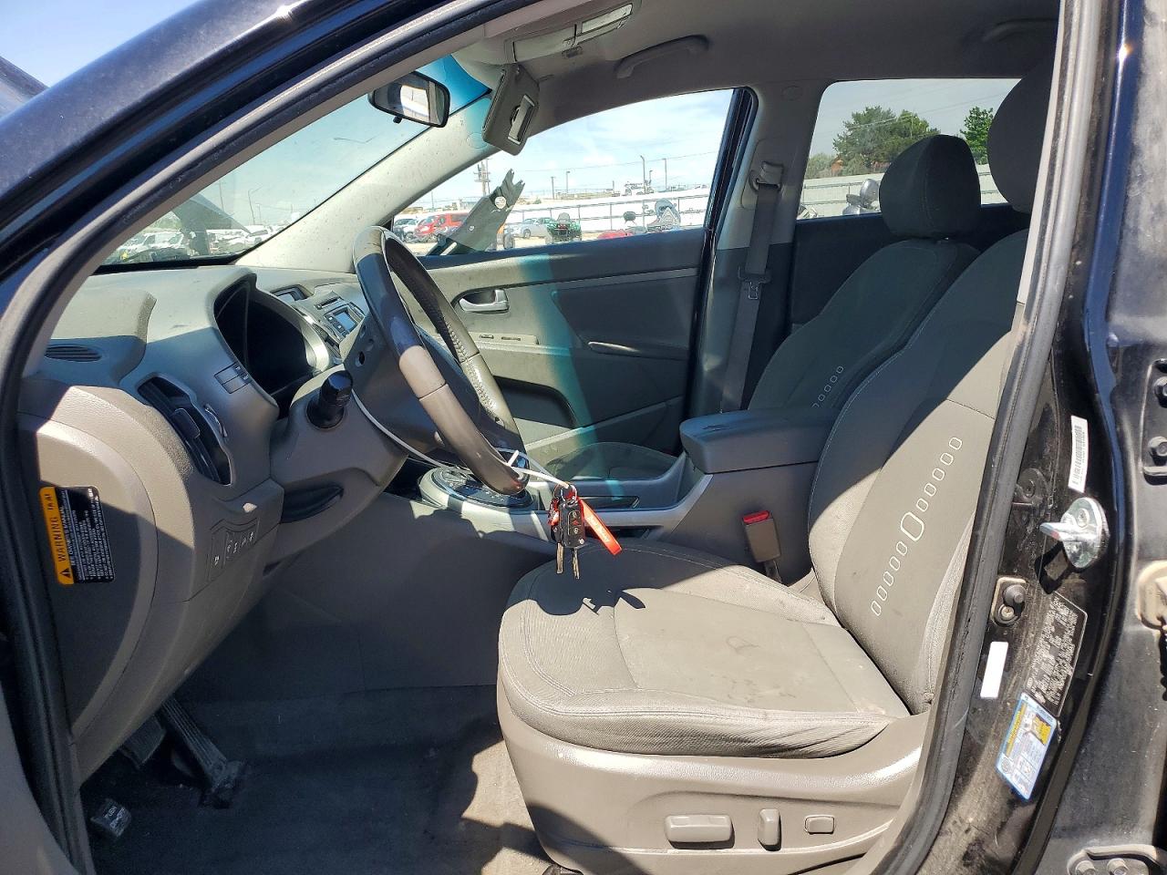2011 Kia Sportage Черный vin: KNDPCCA22D7370855