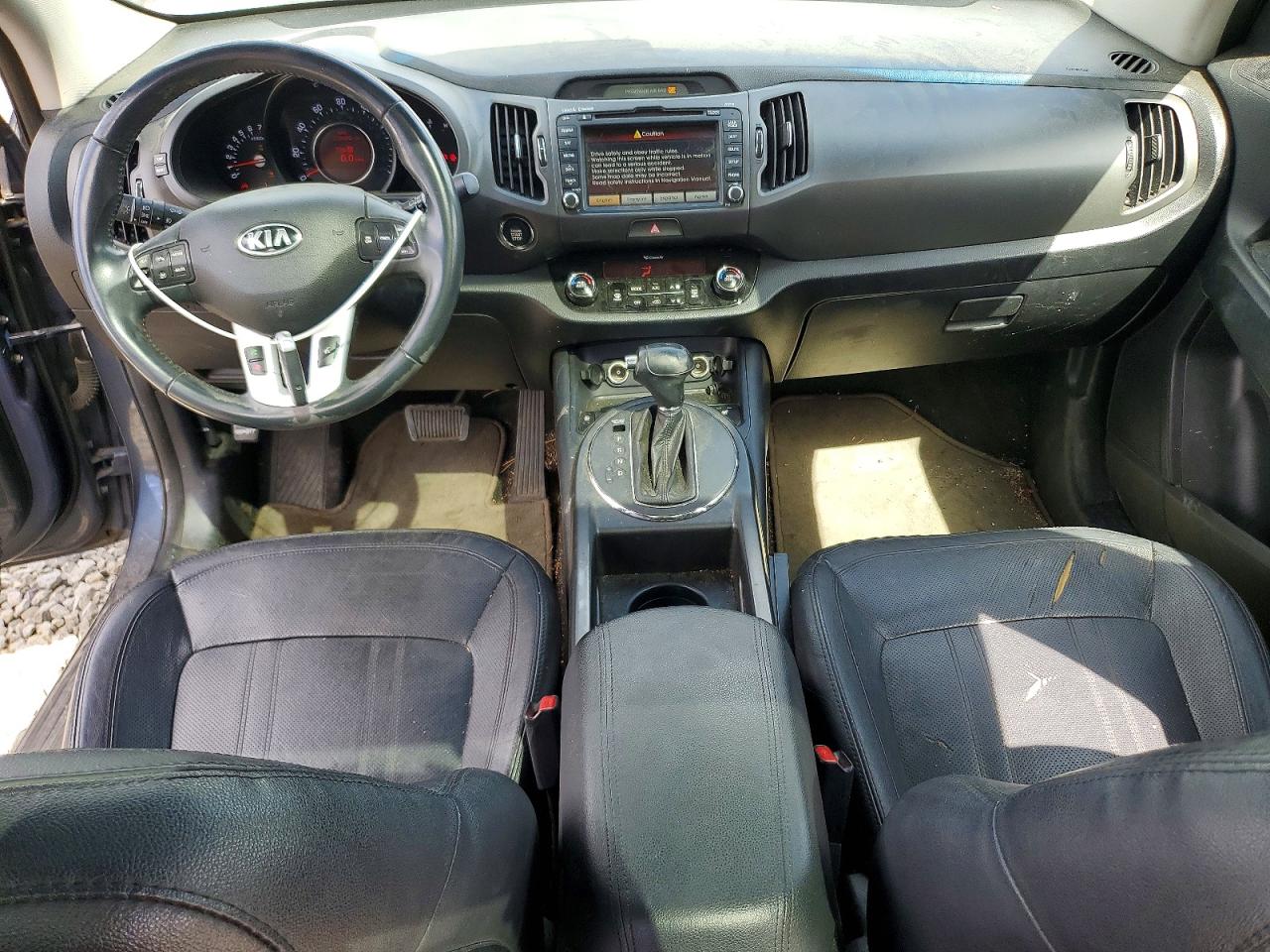 2013 Kia Sportage Ex Blue vin: KNDPCCA22D7520642