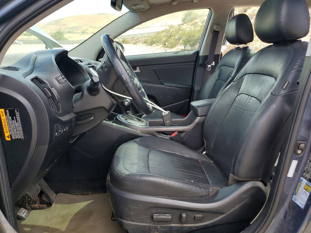 2013 Kia Sportage Ex Blue vin: KNDPCCA22D7520642